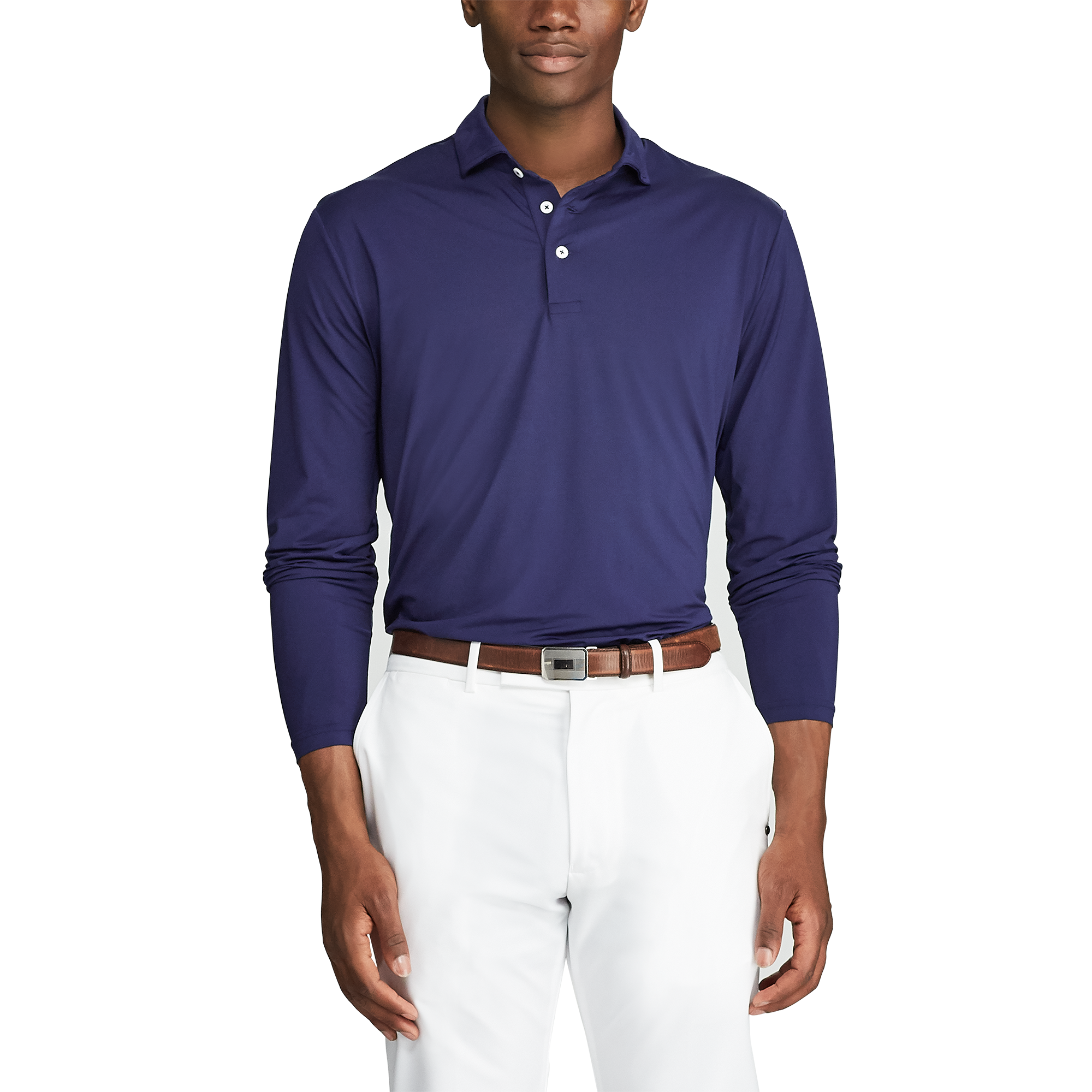 RLX Golf Classic Fit Long-Sleeve Polo Shirt