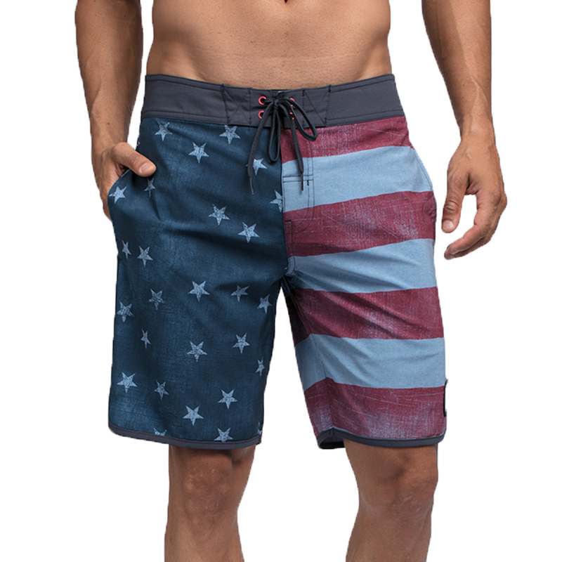 Leukemia Awareness Flag Mens Lightweight Beach Shorts Dry Fit Swimming Shorts with Pockets 