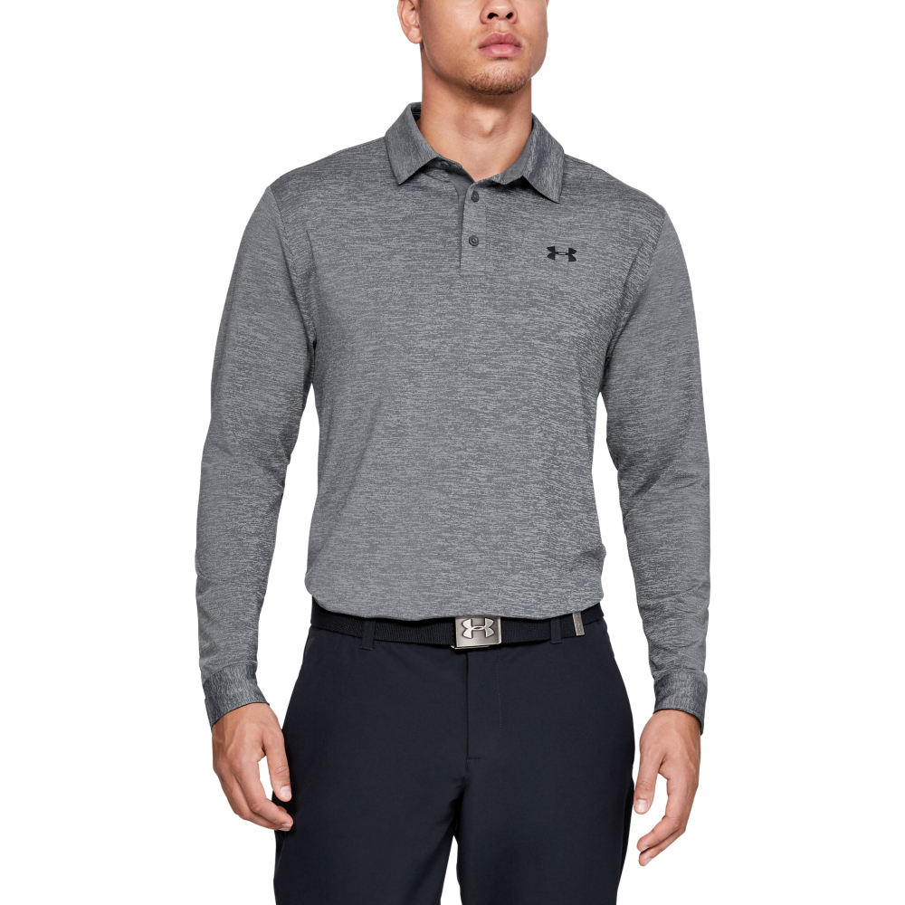 long sleeve under armour polo shirt