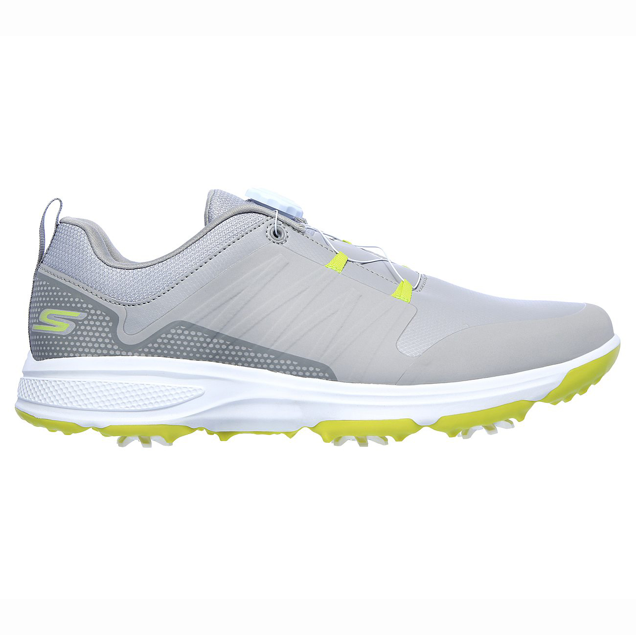 Skechers Go Golf Torque Twist Men S Golf Shoe Grey Lime Pga Tour Superstore