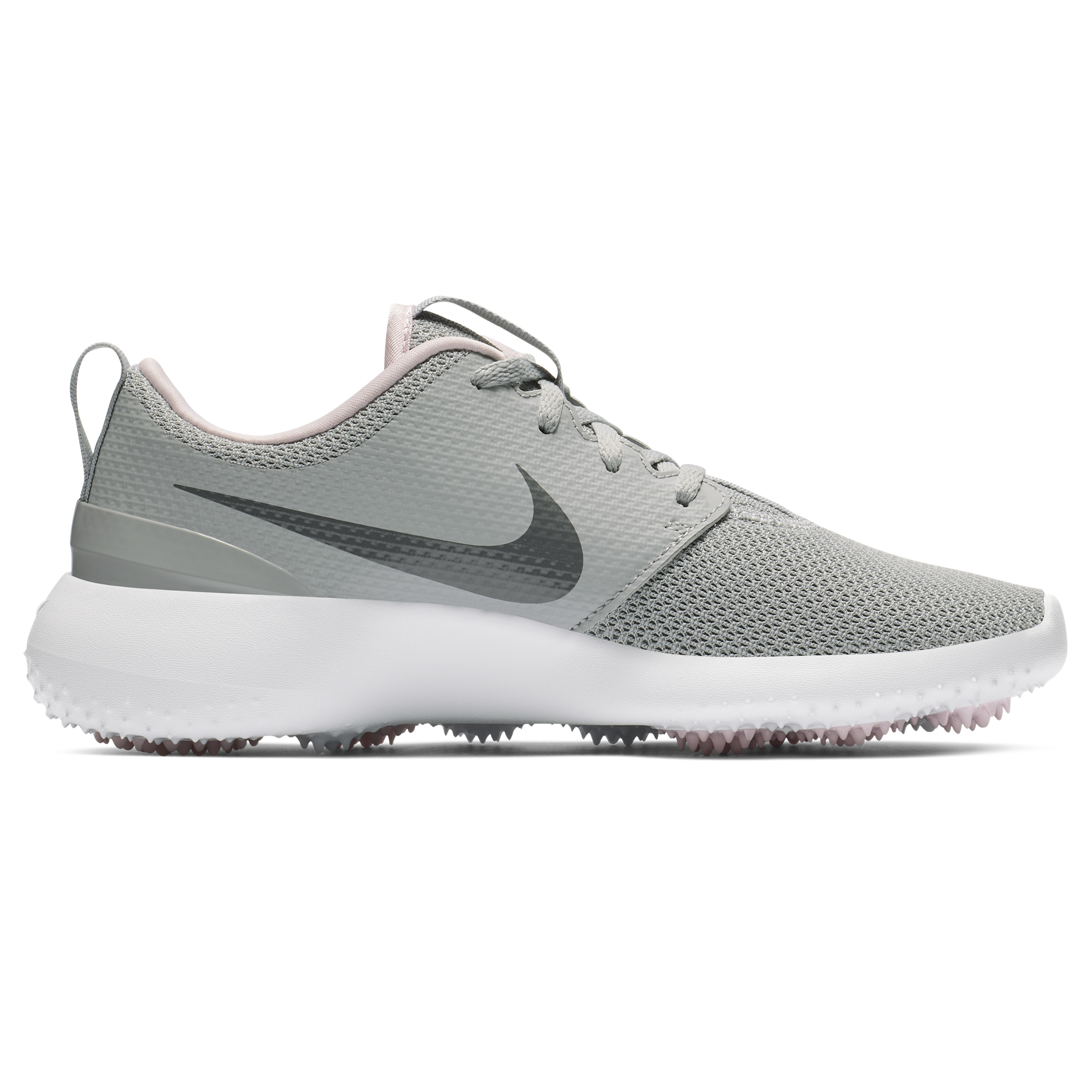 nike roshe grey and pink