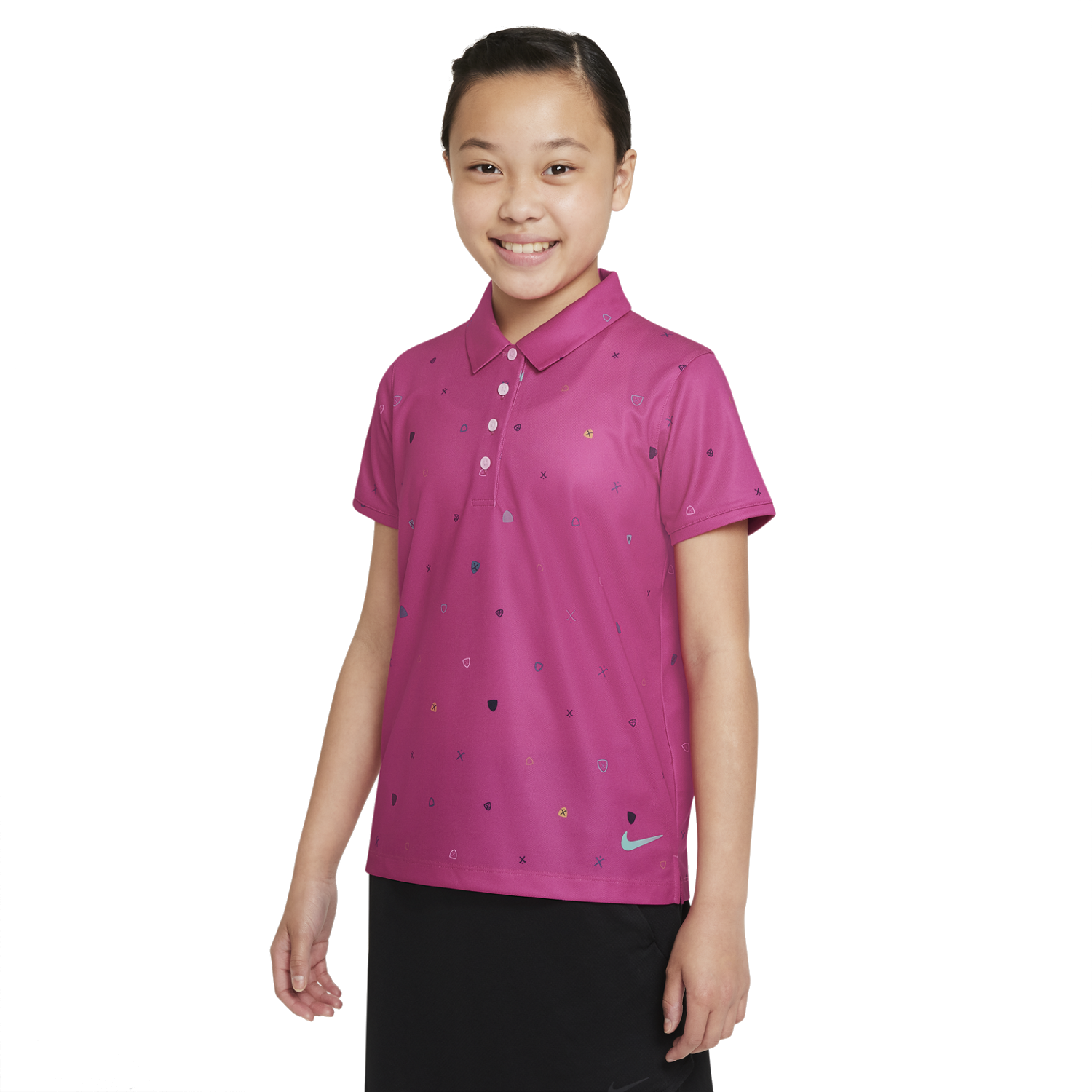 Girls nike polo cheap