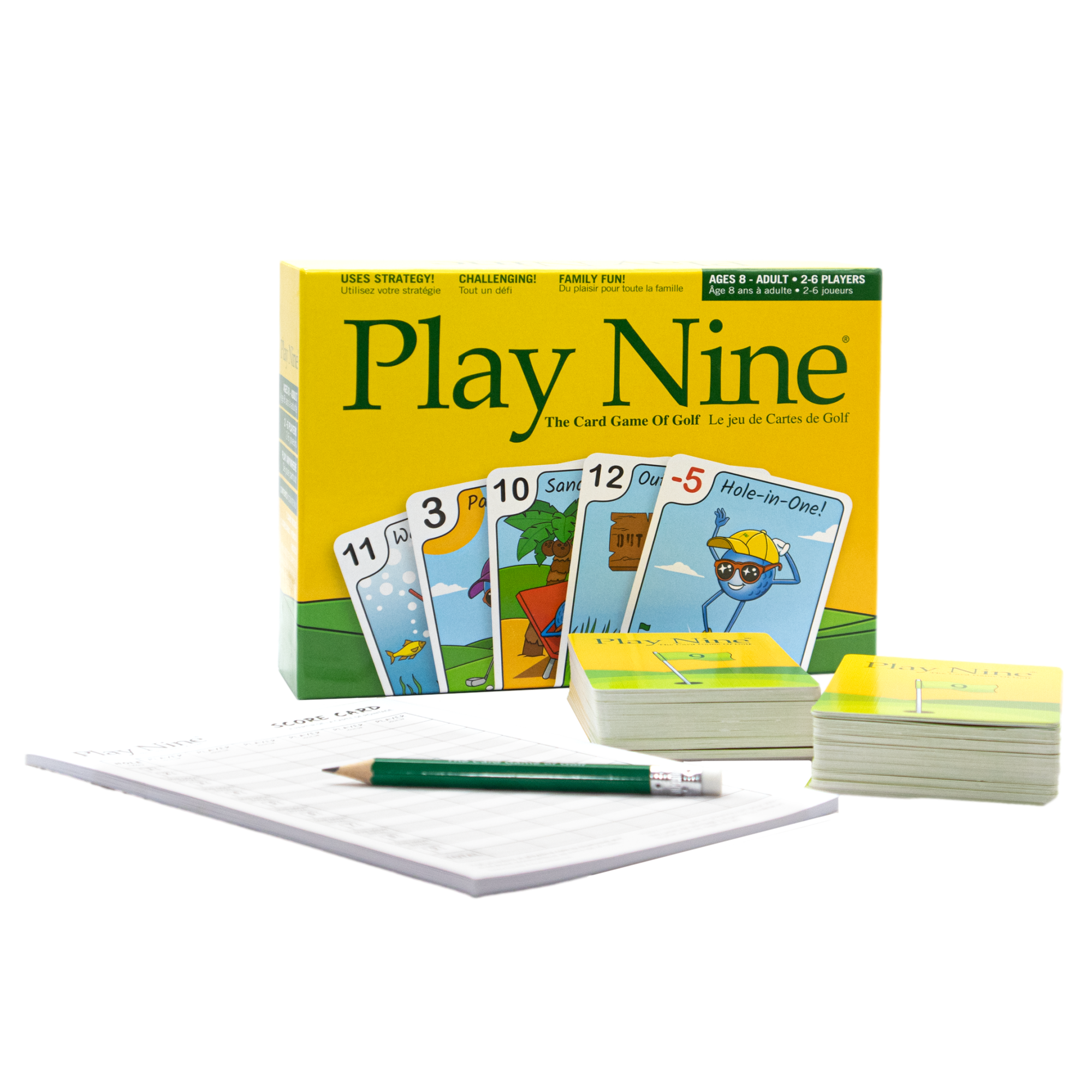 Play Nine Card Game Case 