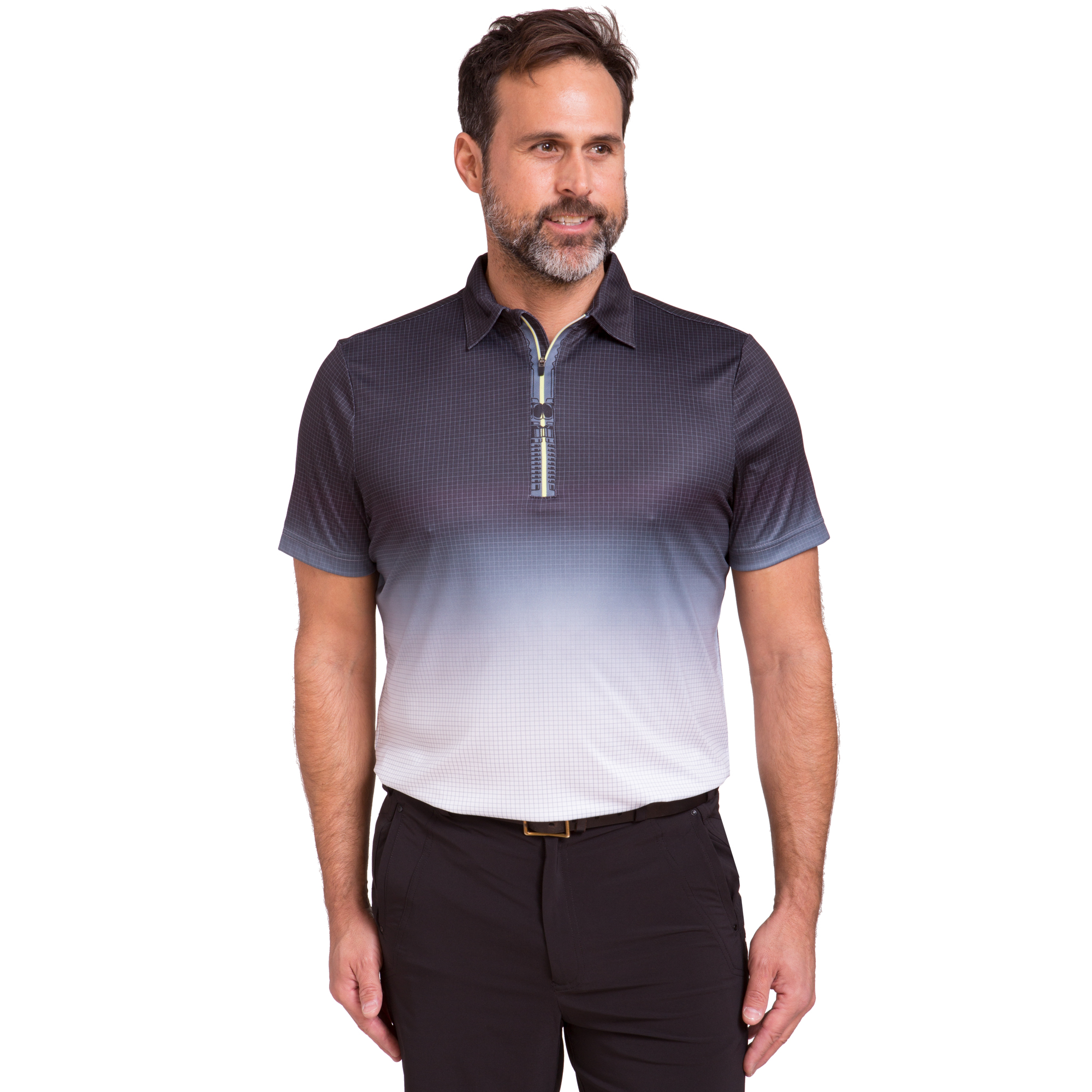 Mens ombre golf shirt Clearance