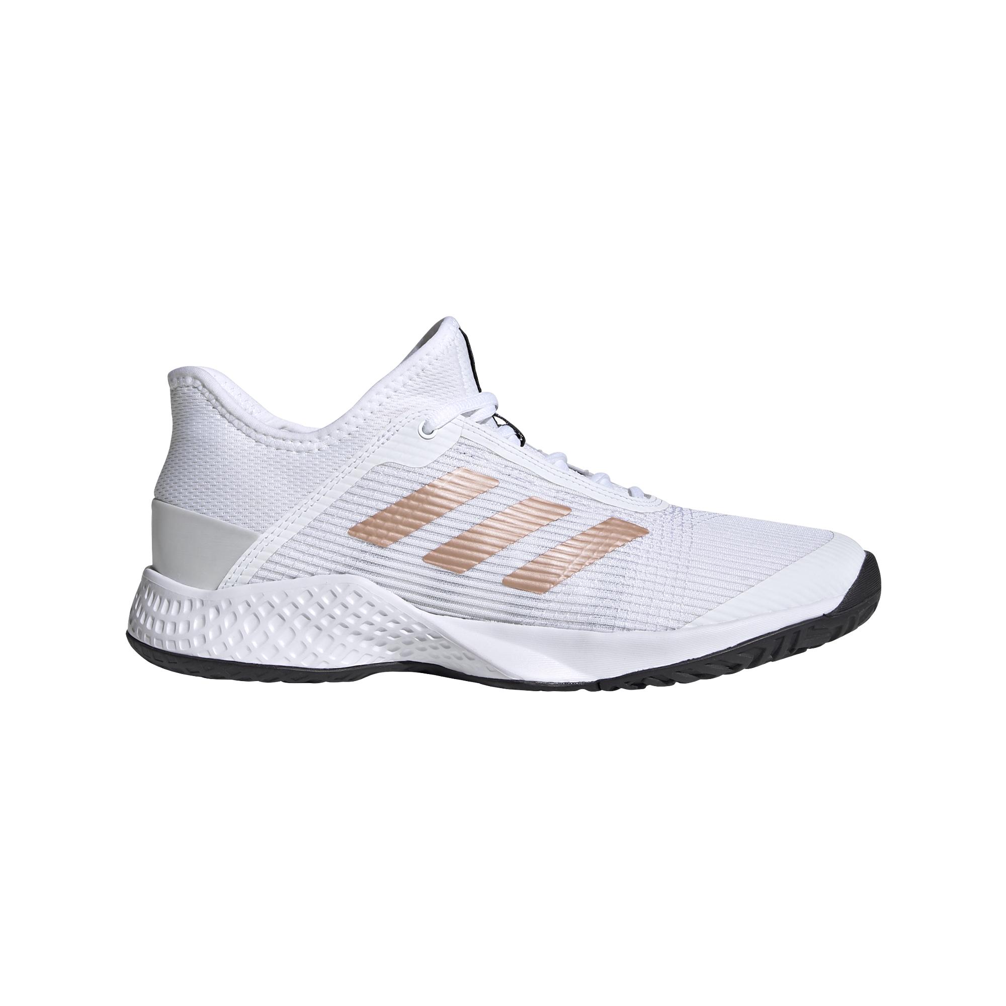 Adidas Adizero Club Women's Tennis Shoe - White/Gold | PGA TOUR Superstore