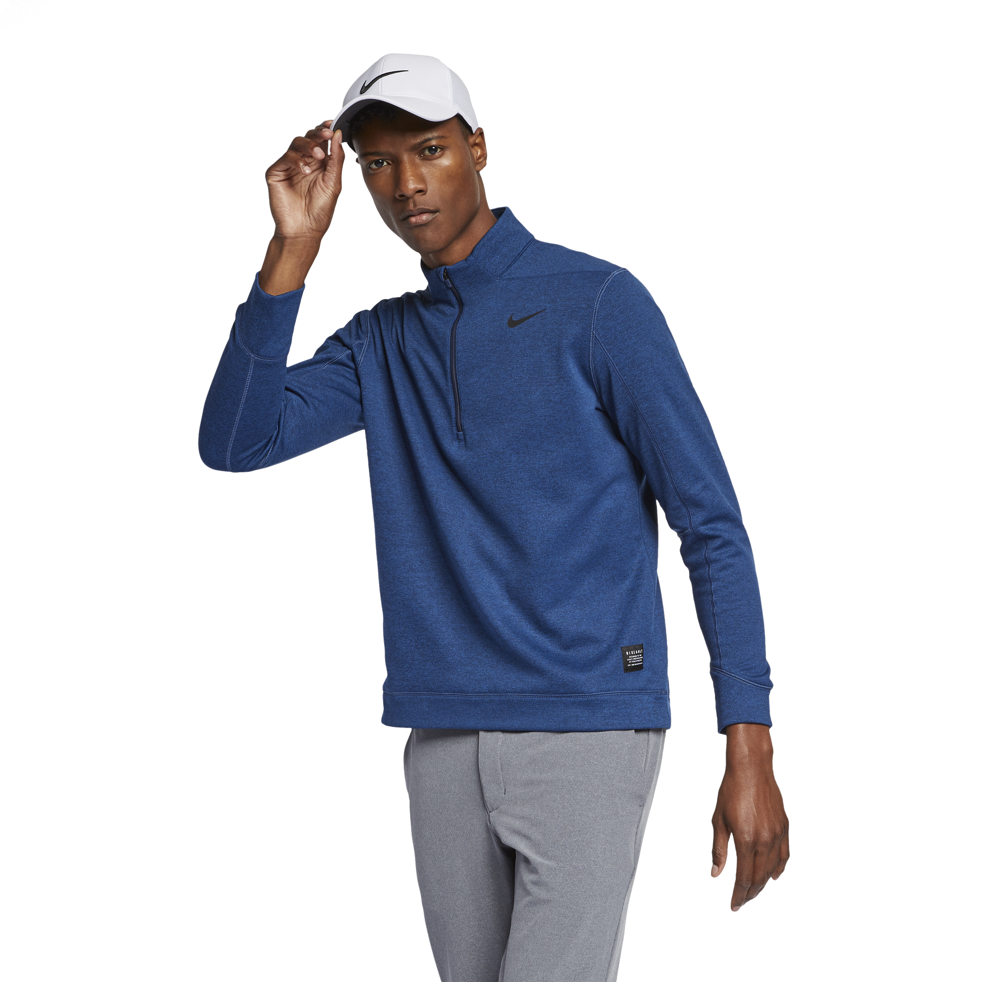 nike therma golf pullover