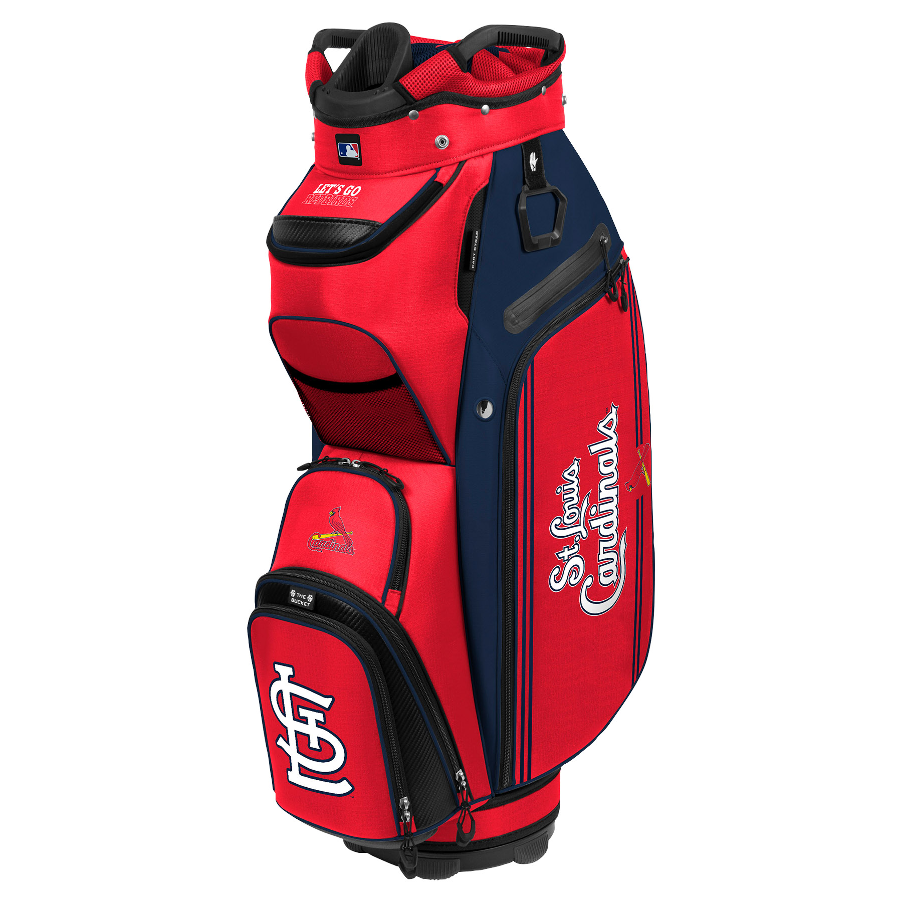 Team Effort Bucket III Cooler Cart Bag - St. Louis Cardinals