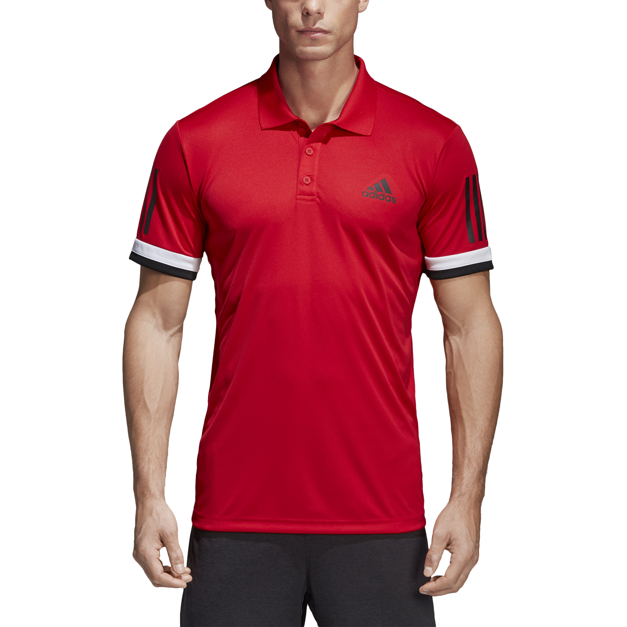 adidas polo 3 stripes