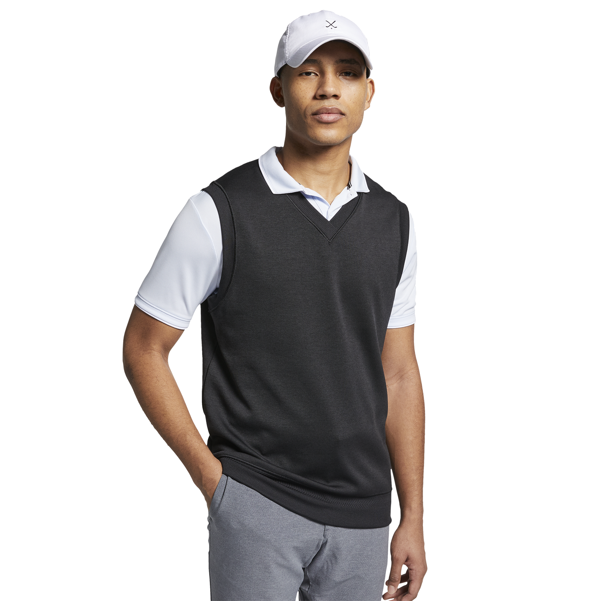 nike polo sweater