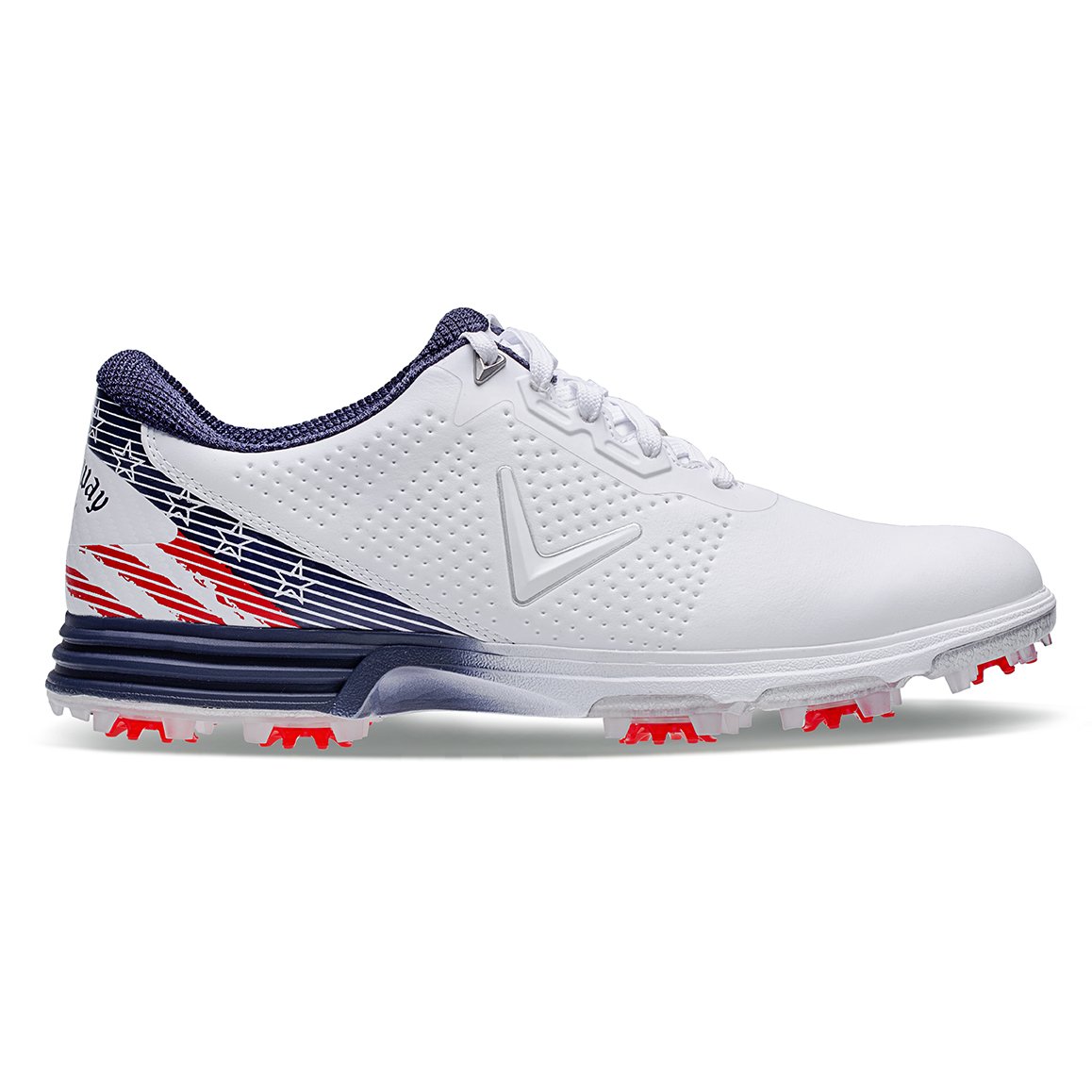 Callaway Coronado Men's Golf Shoe - Red/White/Blue | PGA TOUR Superstore