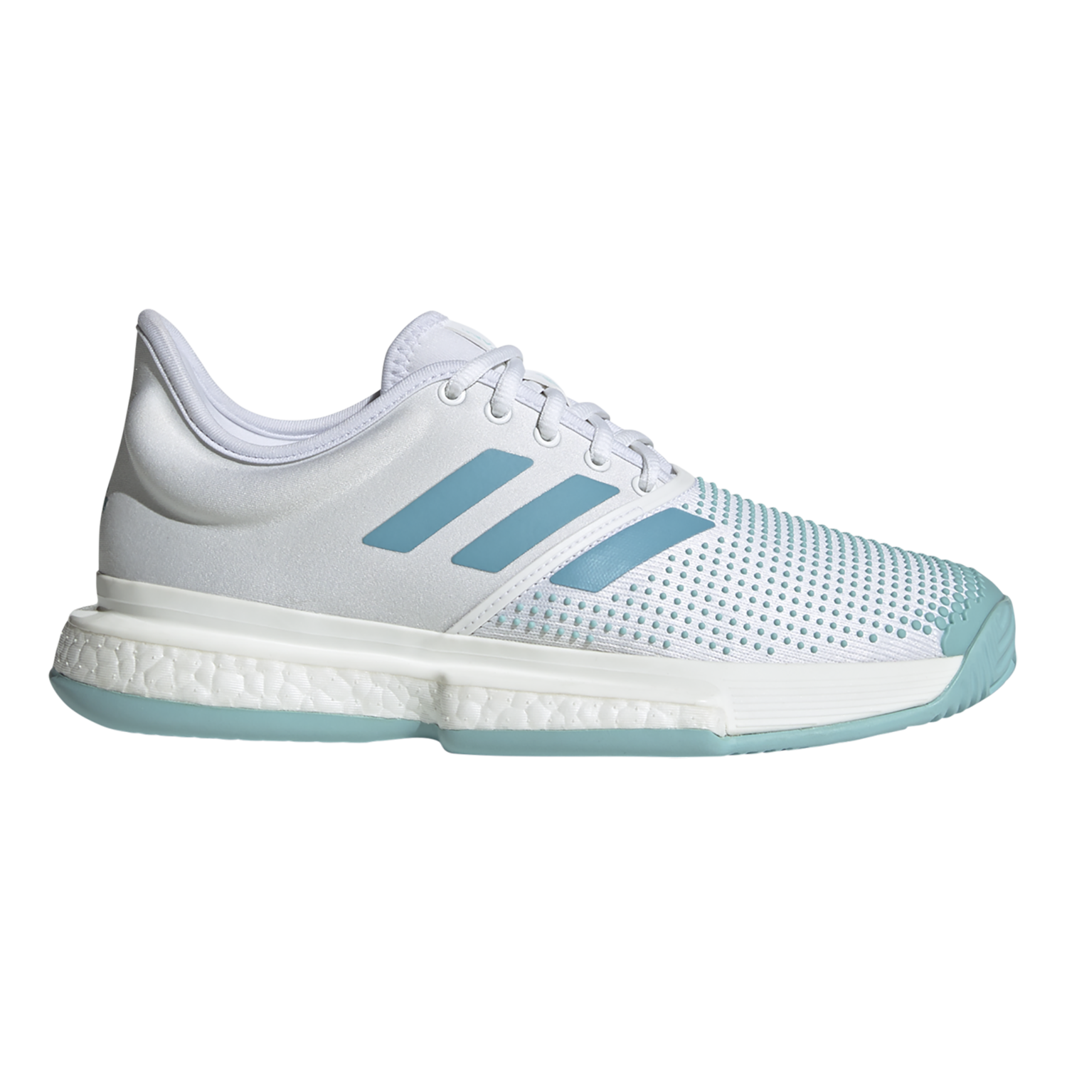 terrorisme oase ontwerp adidas SoleCourt Boost Women's Tennis Shoe - White/Blue | PGA TOUR  Superstore