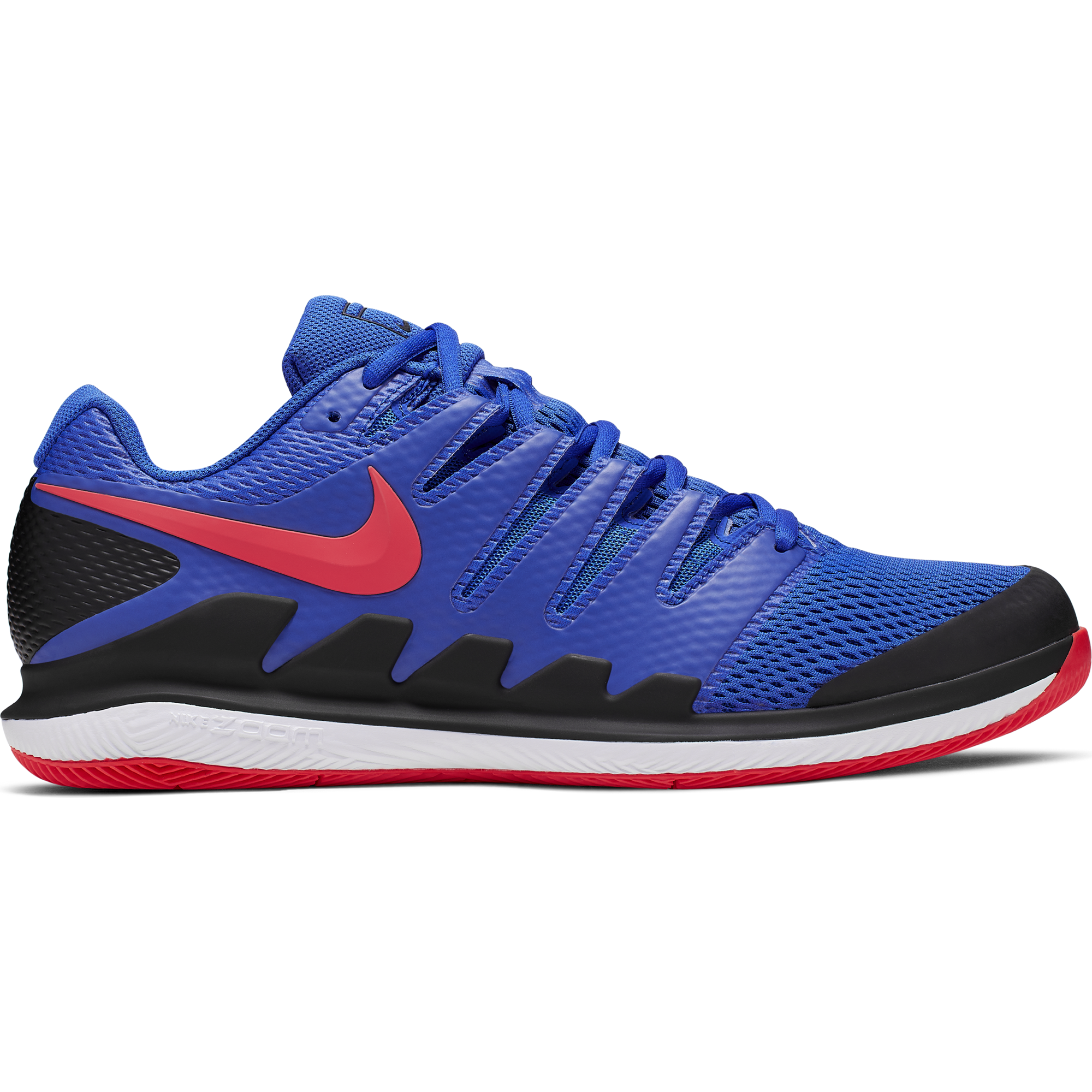 red white and blue nike tennis shoes