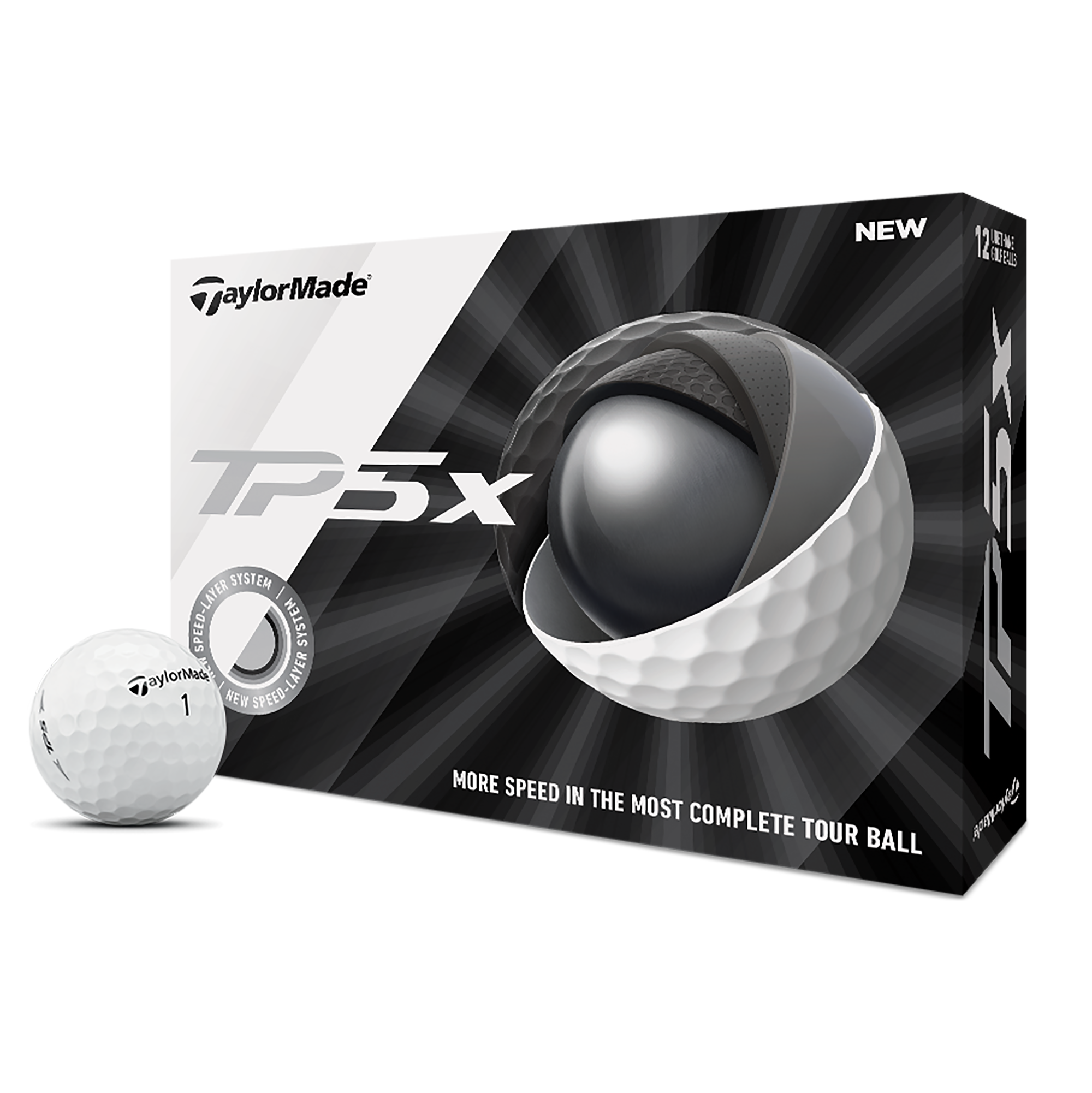 Taylormade Tp5x Golf Balls Personalized Pga Tour Superstore