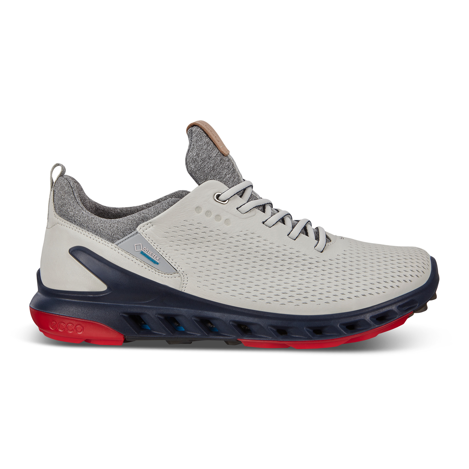 hvad som helst Doven rulle ECCO BIOM Cool Pro Men's Golf Shoe - White/Red | PGA TOUR Superstore