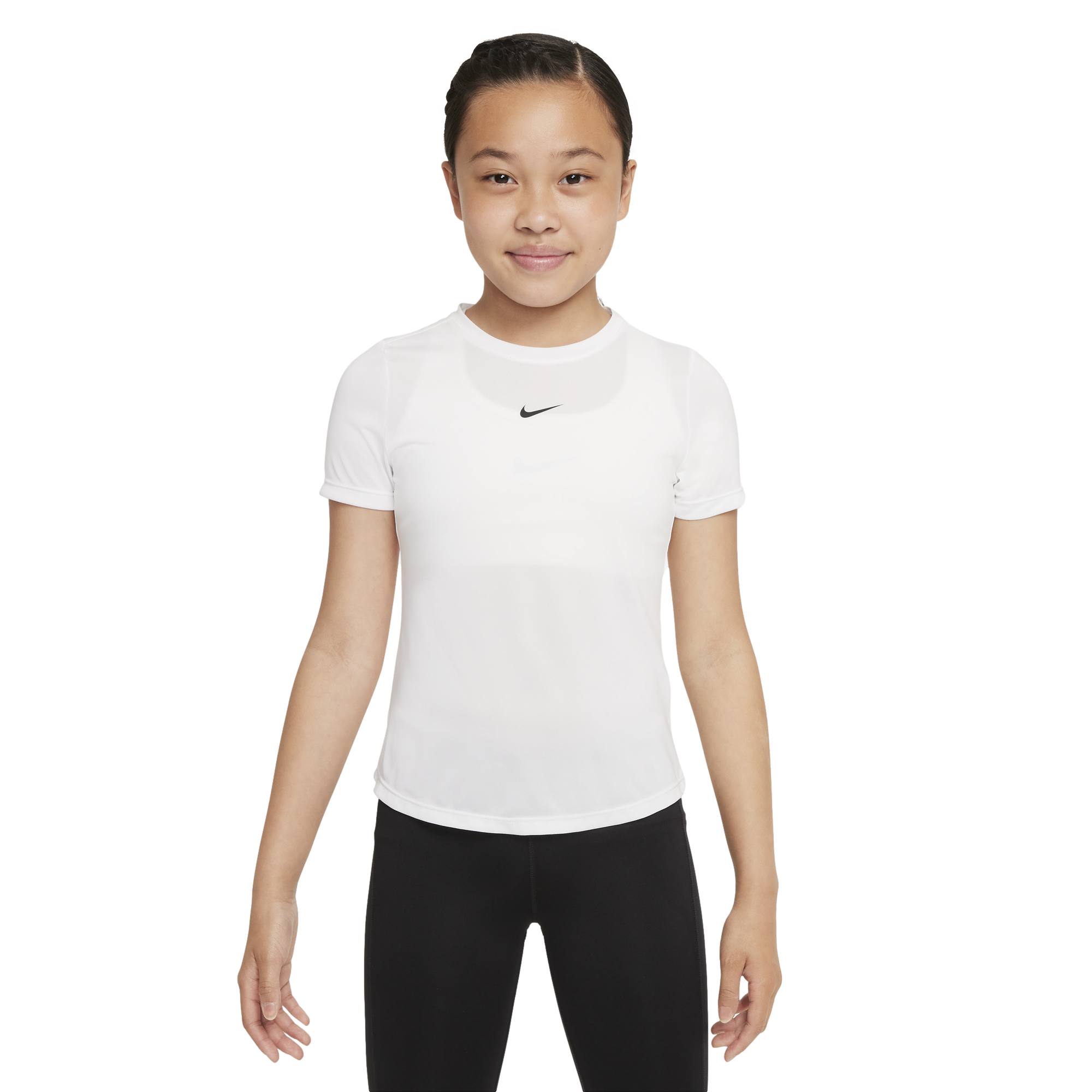 Nike Dri-FIT One Girls' Short-Sleeve Top | PGA TOUR Superstore
