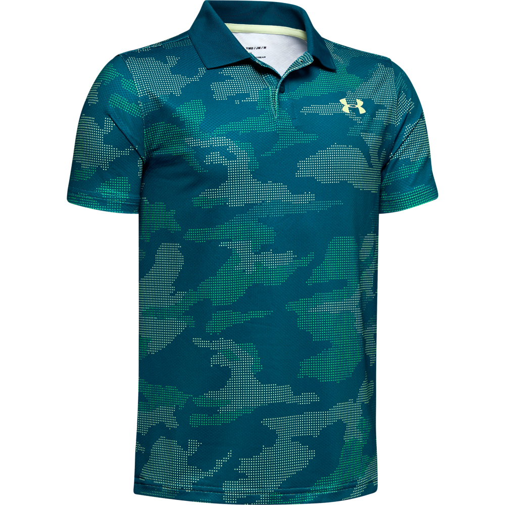 Under Armour Boys Printed Tour Polo