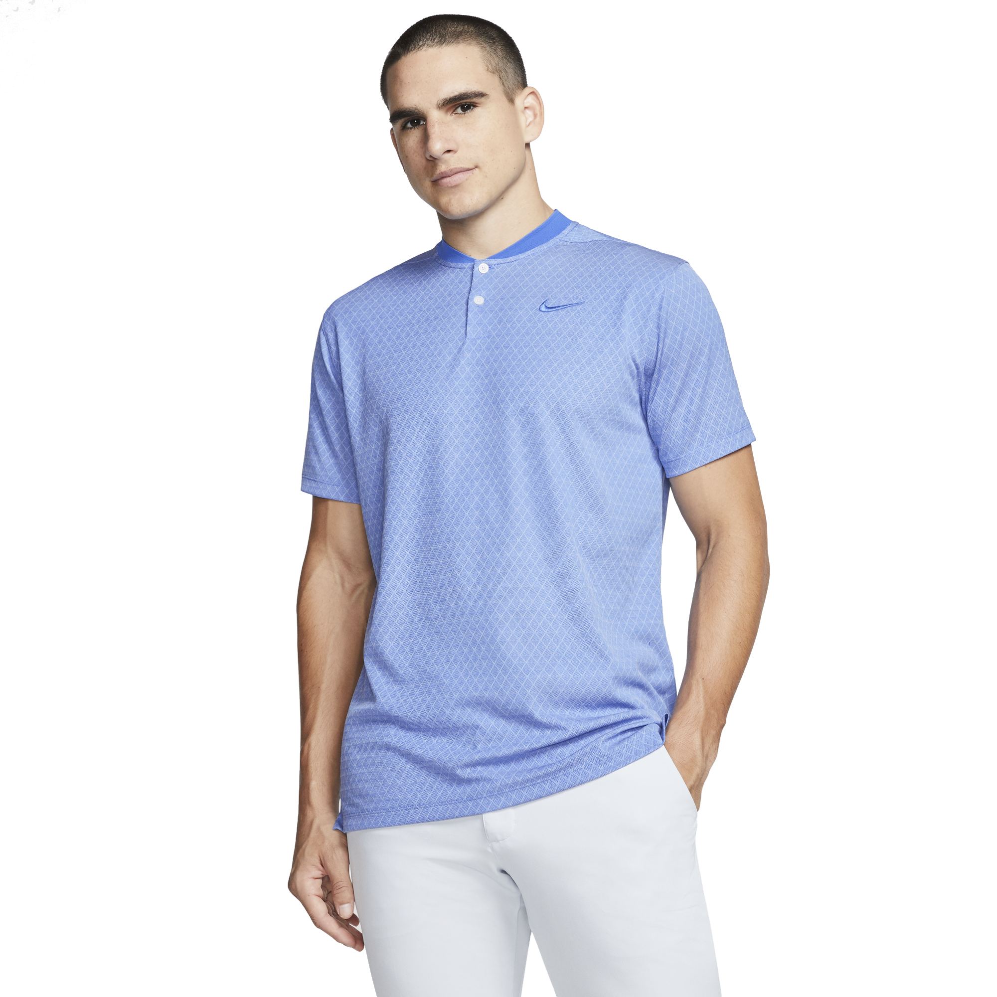 nike men's vapor textured blade golf polo