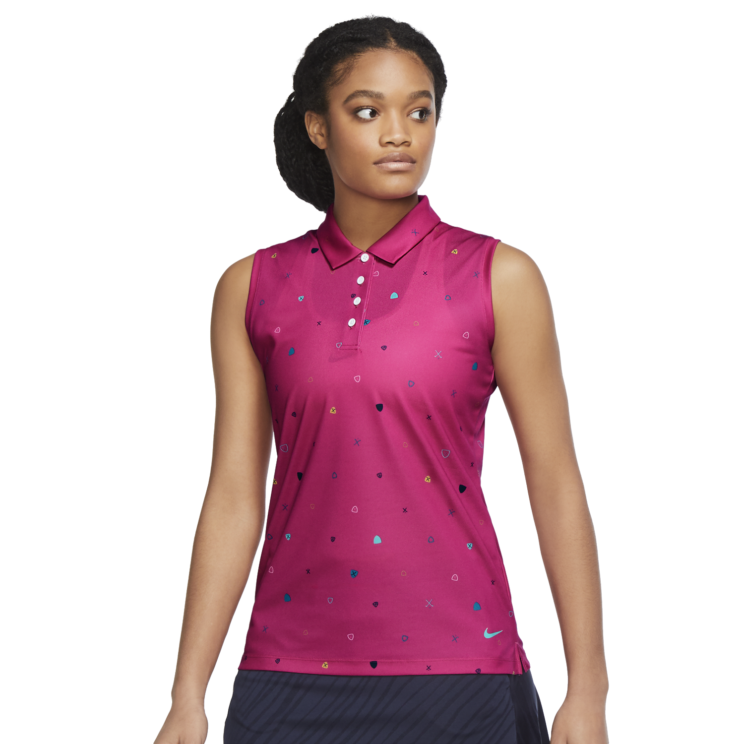 Nike dri fit store ladies golf shirts