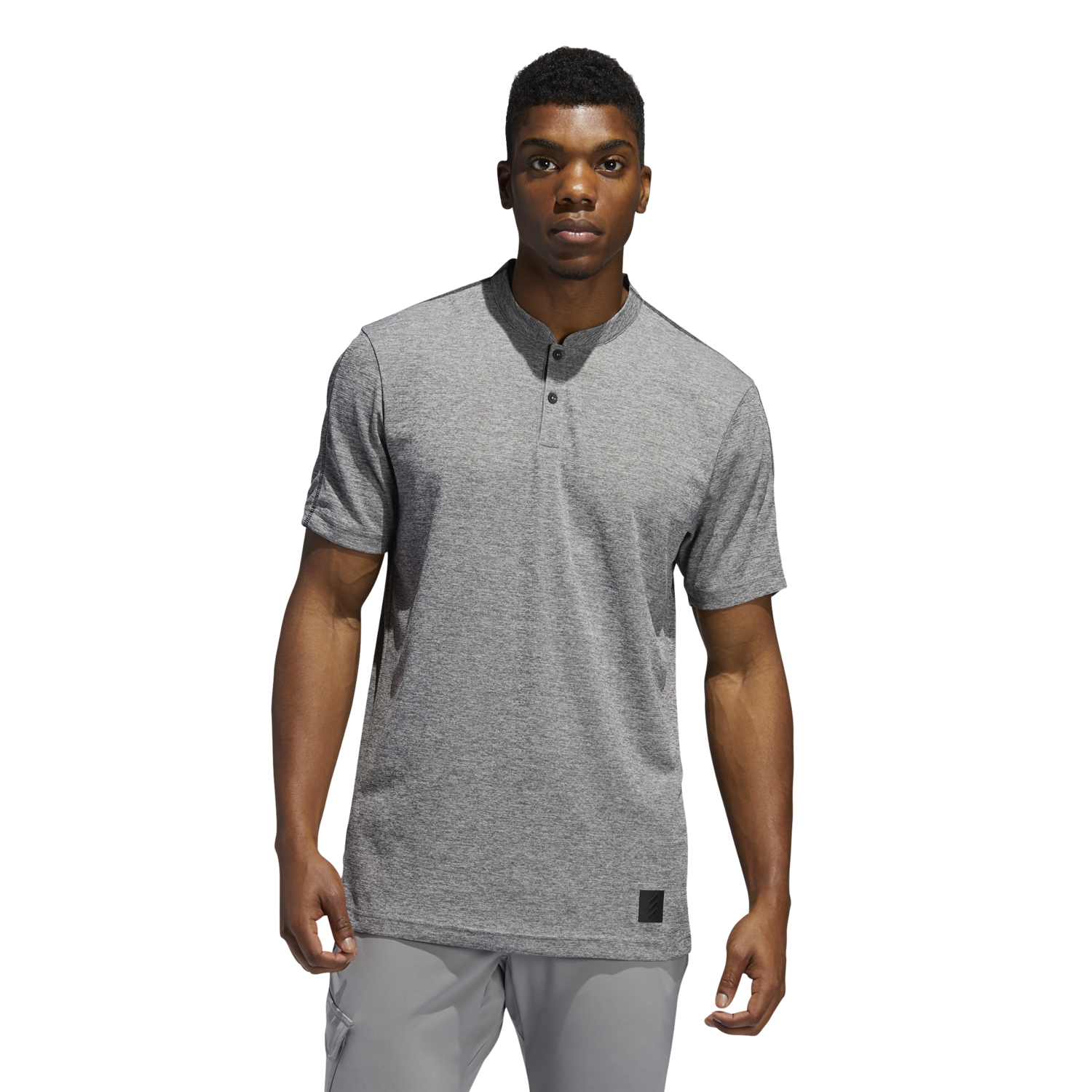 Adidas no collar golf shirt online