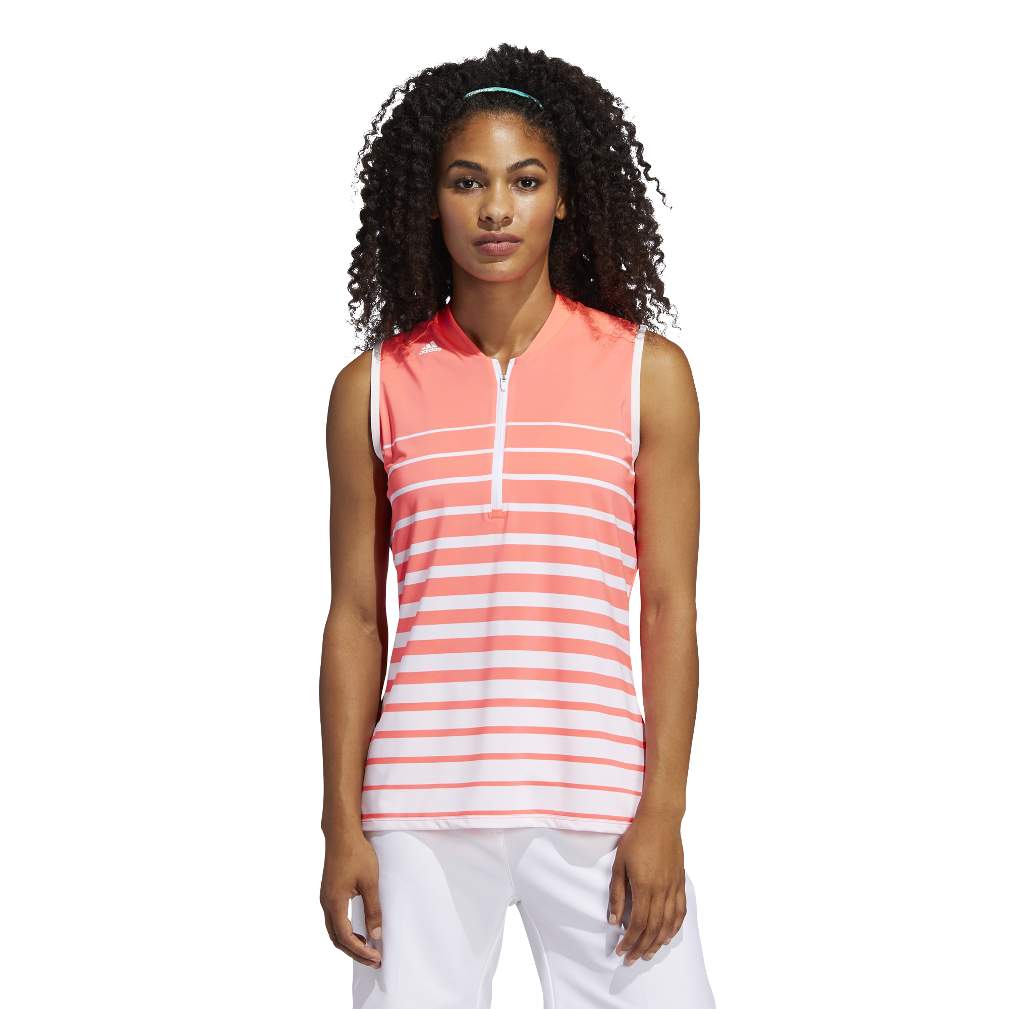 women's sleeveless polo shirts