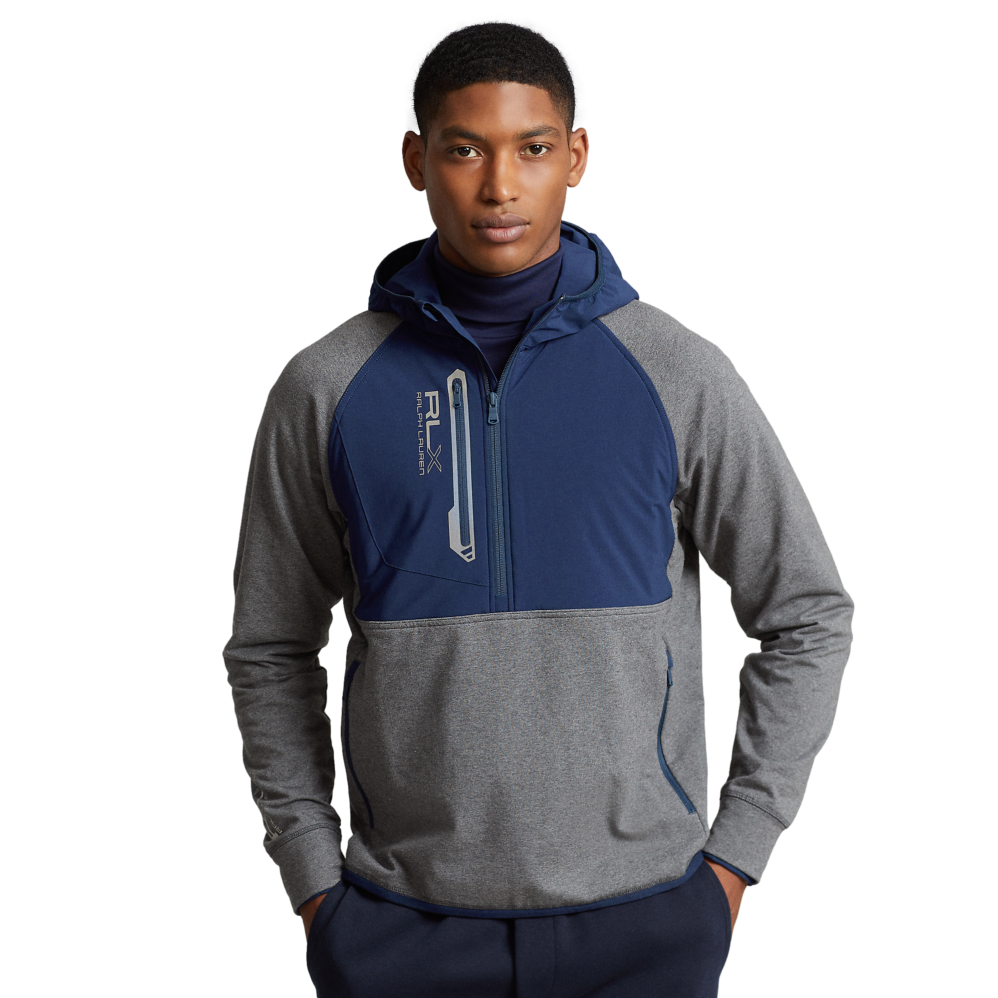 Performance French Terry Quarter Zip Hoodie