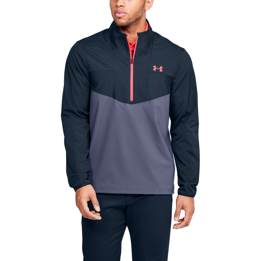 under armour windstrike half zip jacket mens