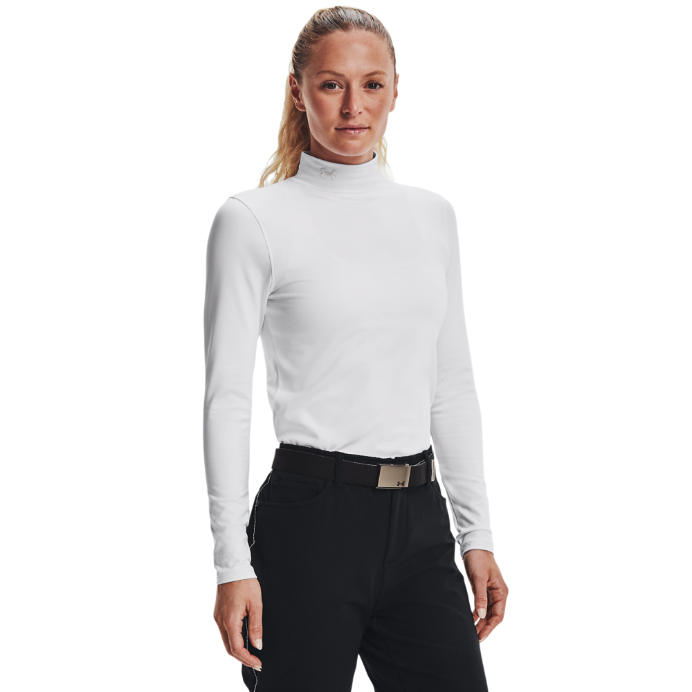 Under Armour ColdGear® Infrared Storm Long Sleeve Golf Mock | PGA TOUR  Superstore