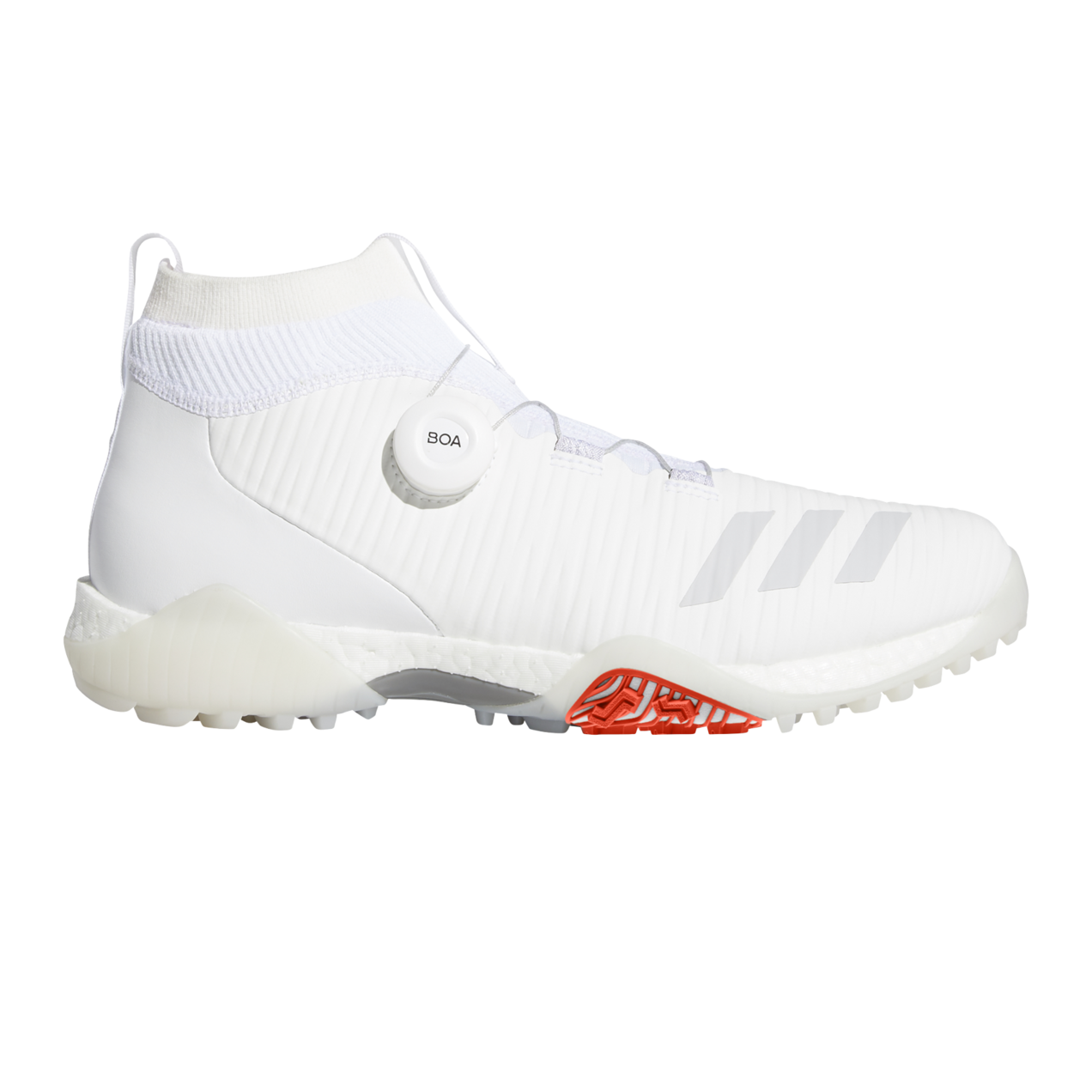 Adidas Codechaos Boa Men S Golf Shoe White Grey Pga Tour