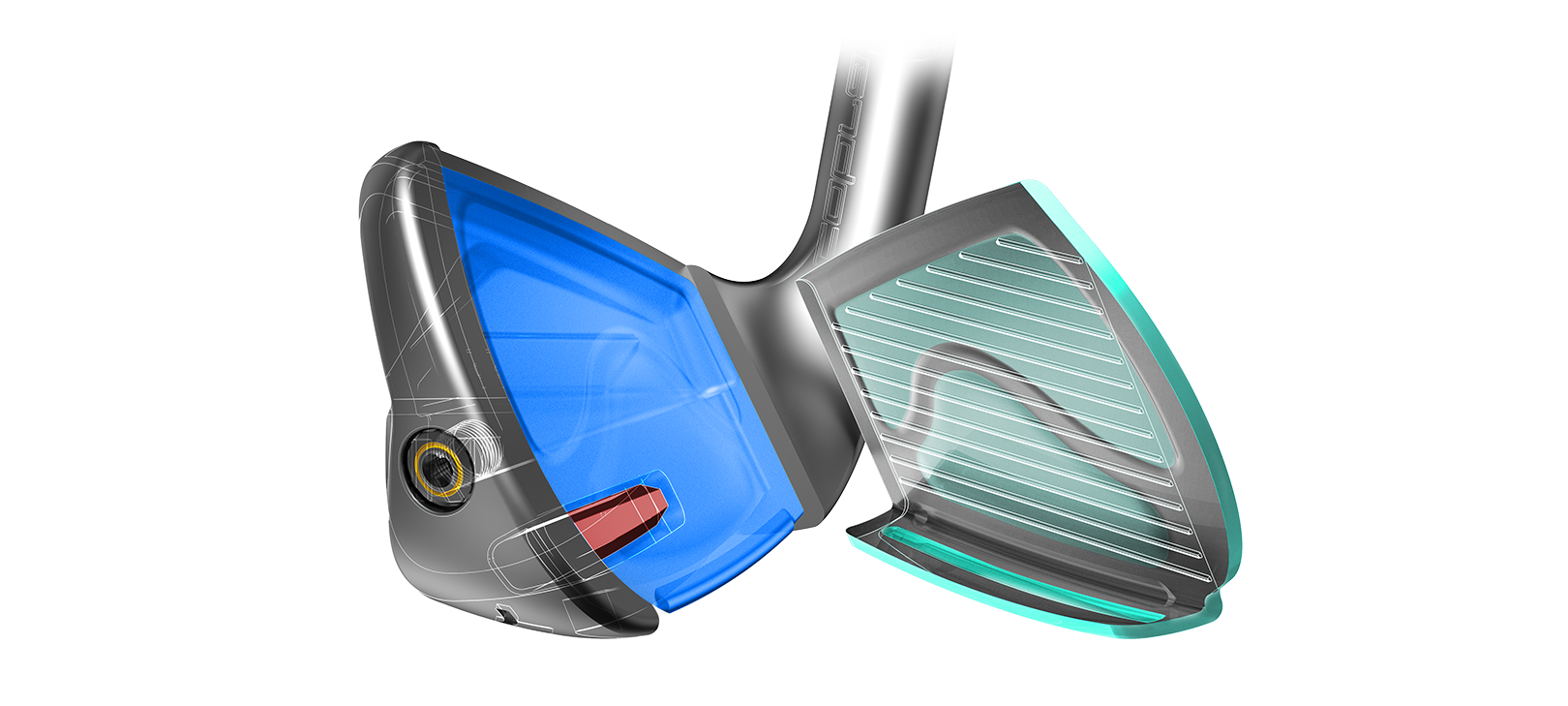 Cobra King Forged Tec Irons exploded face