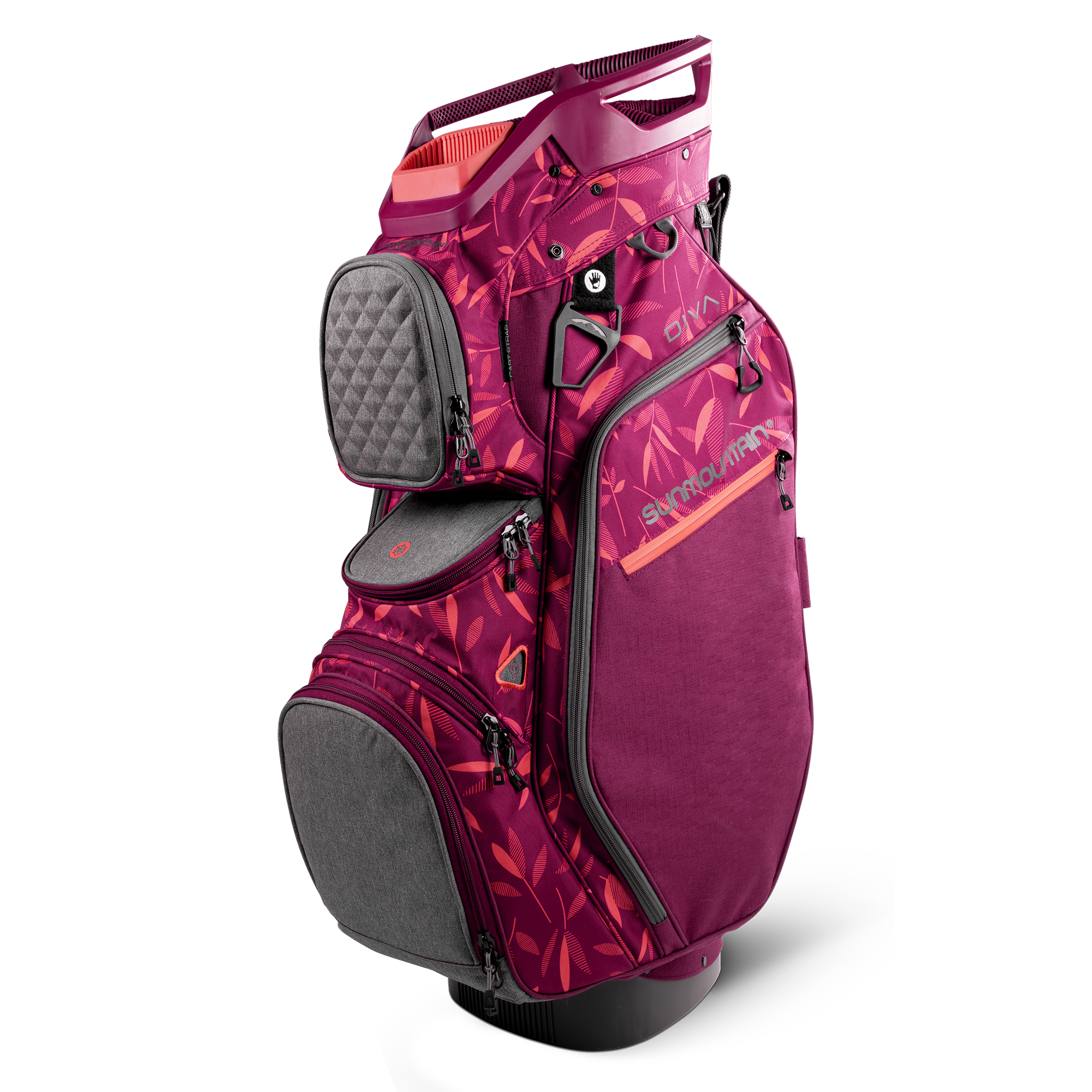 Golf Cart Bag Queenie Tropical Floral Pink - $285.00