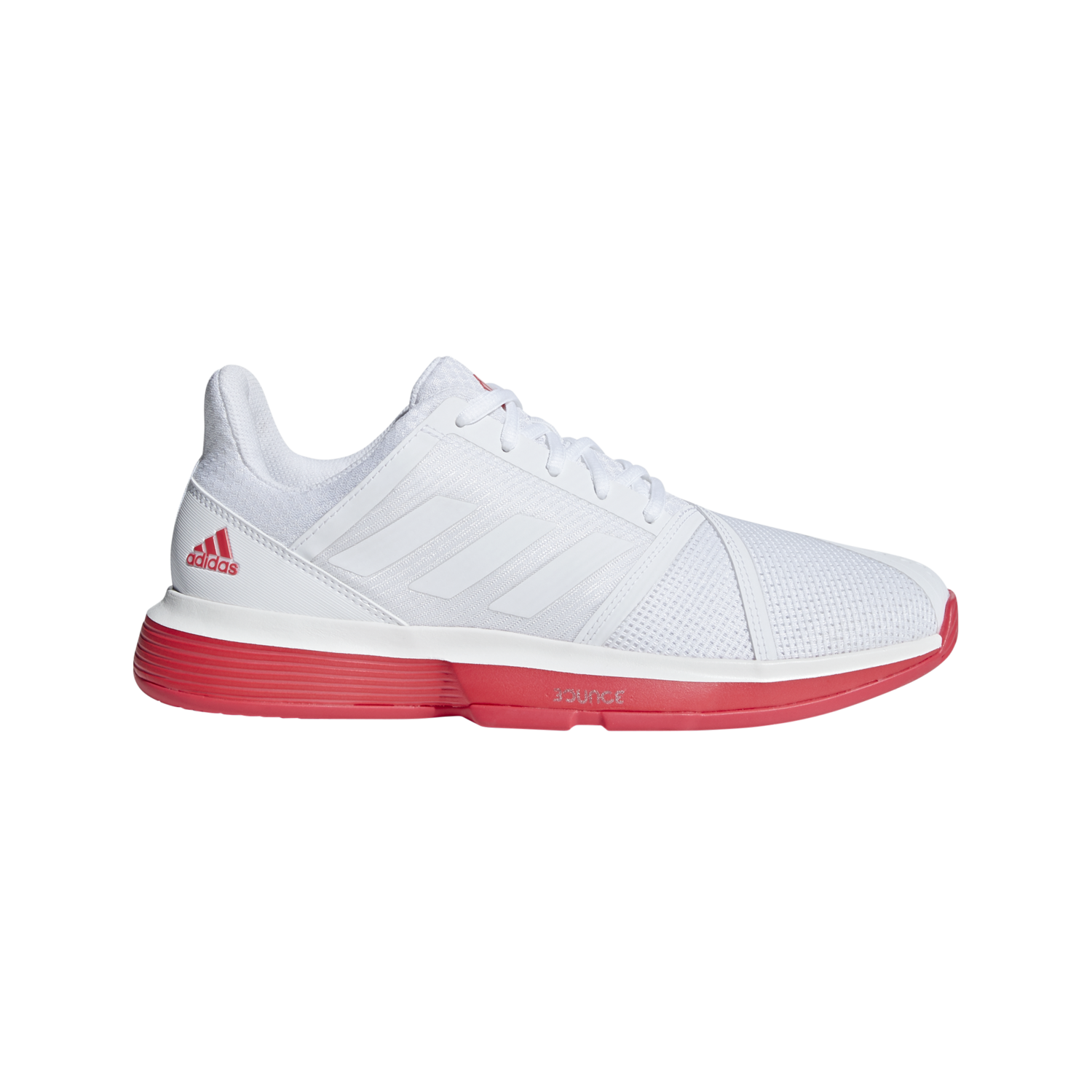 CourtJam Bounce Men's Tennis Shoe - White/Red | PGA Superstore