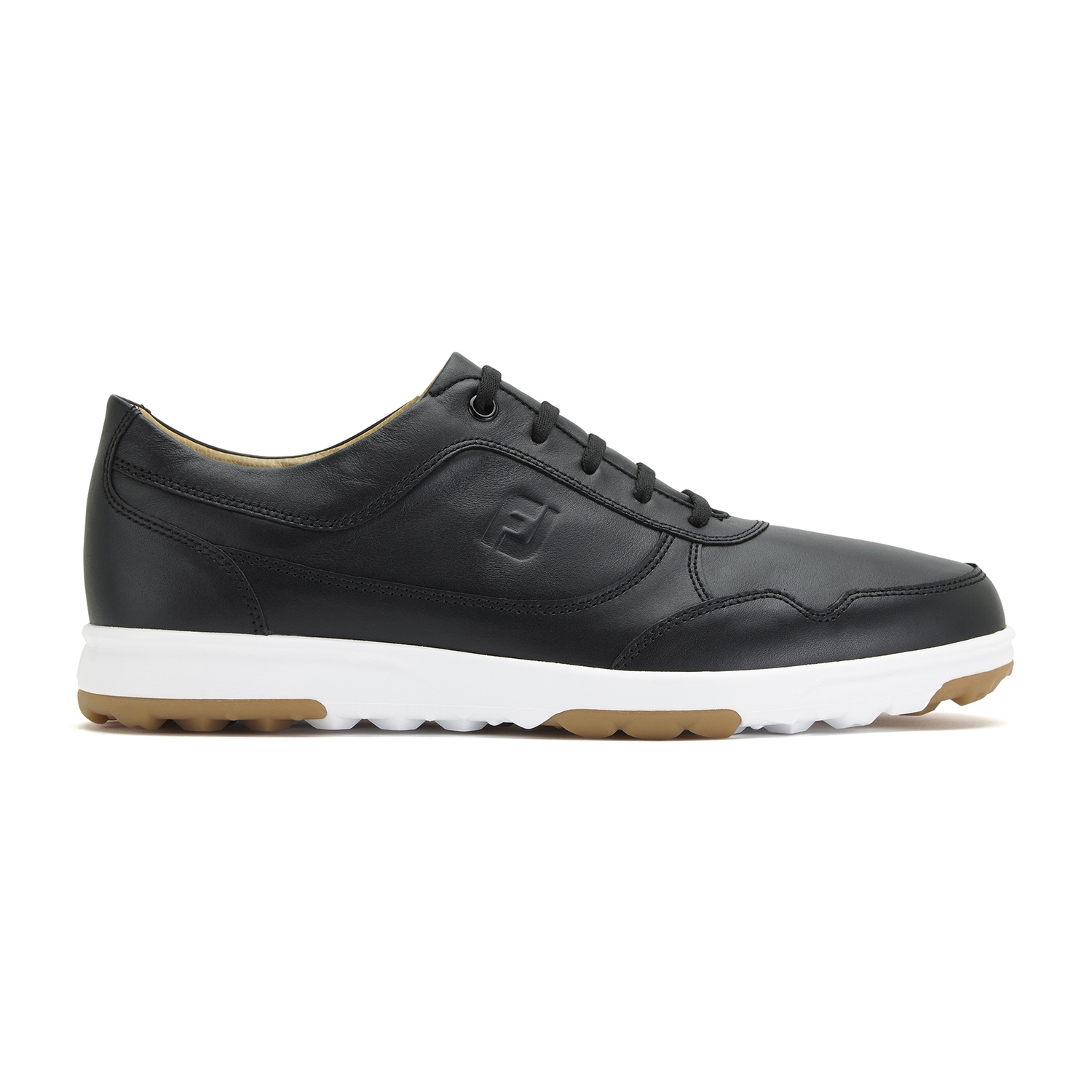 Footjoy black leather golf shoes