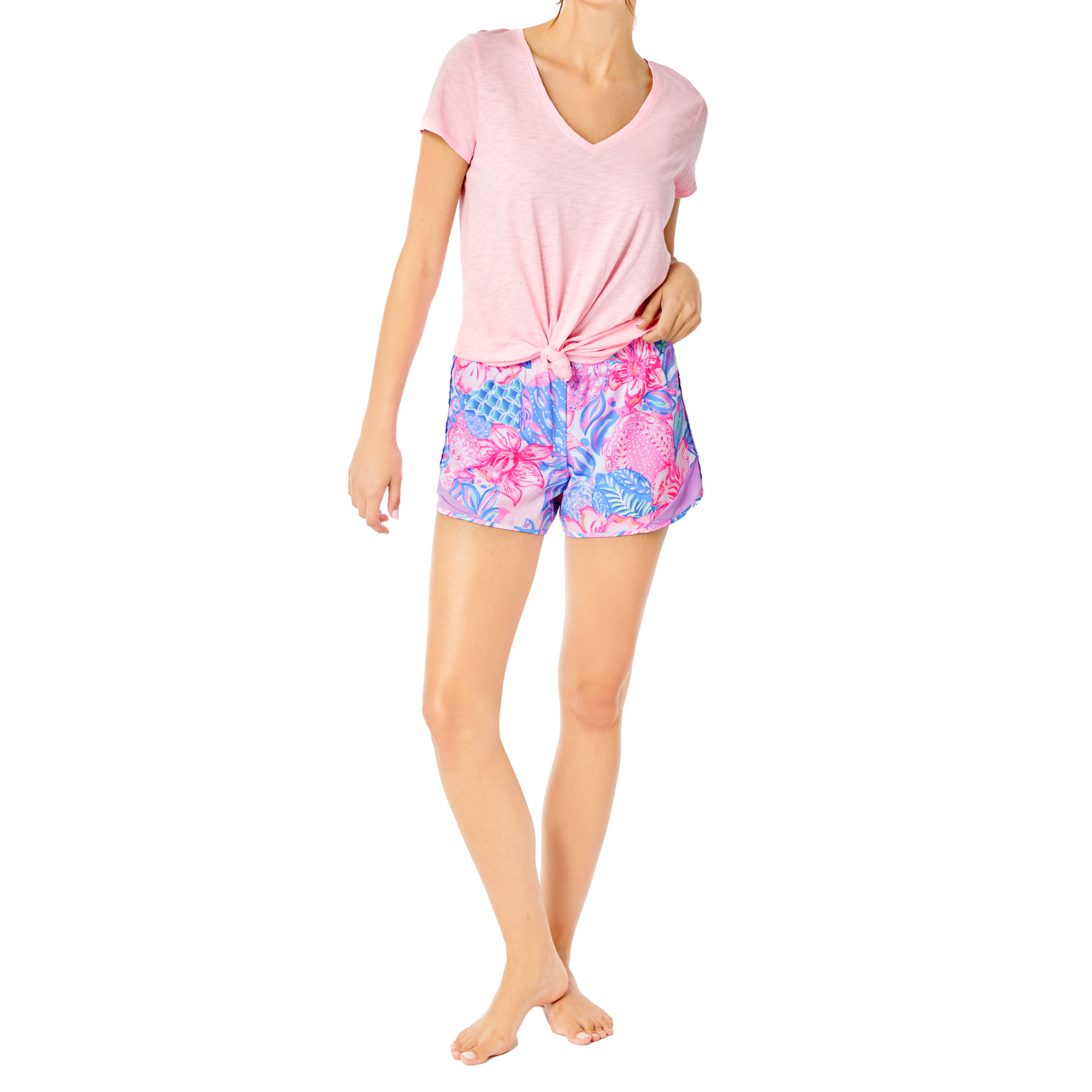 Lilly Pulitzer Luxletic Ocean Trail 4 Athletic Short | PGA TOUR Superstore