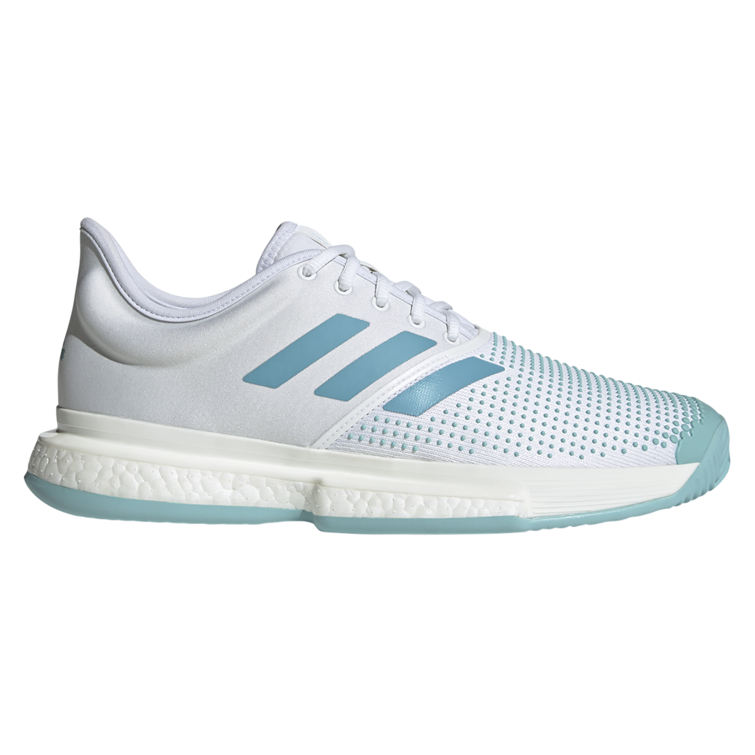 Fascinating Possible Prophecy adidas SoleCourt Boost x Parley Men's Tennis Shoes - White/Blue | PGA TOUR  Superstore