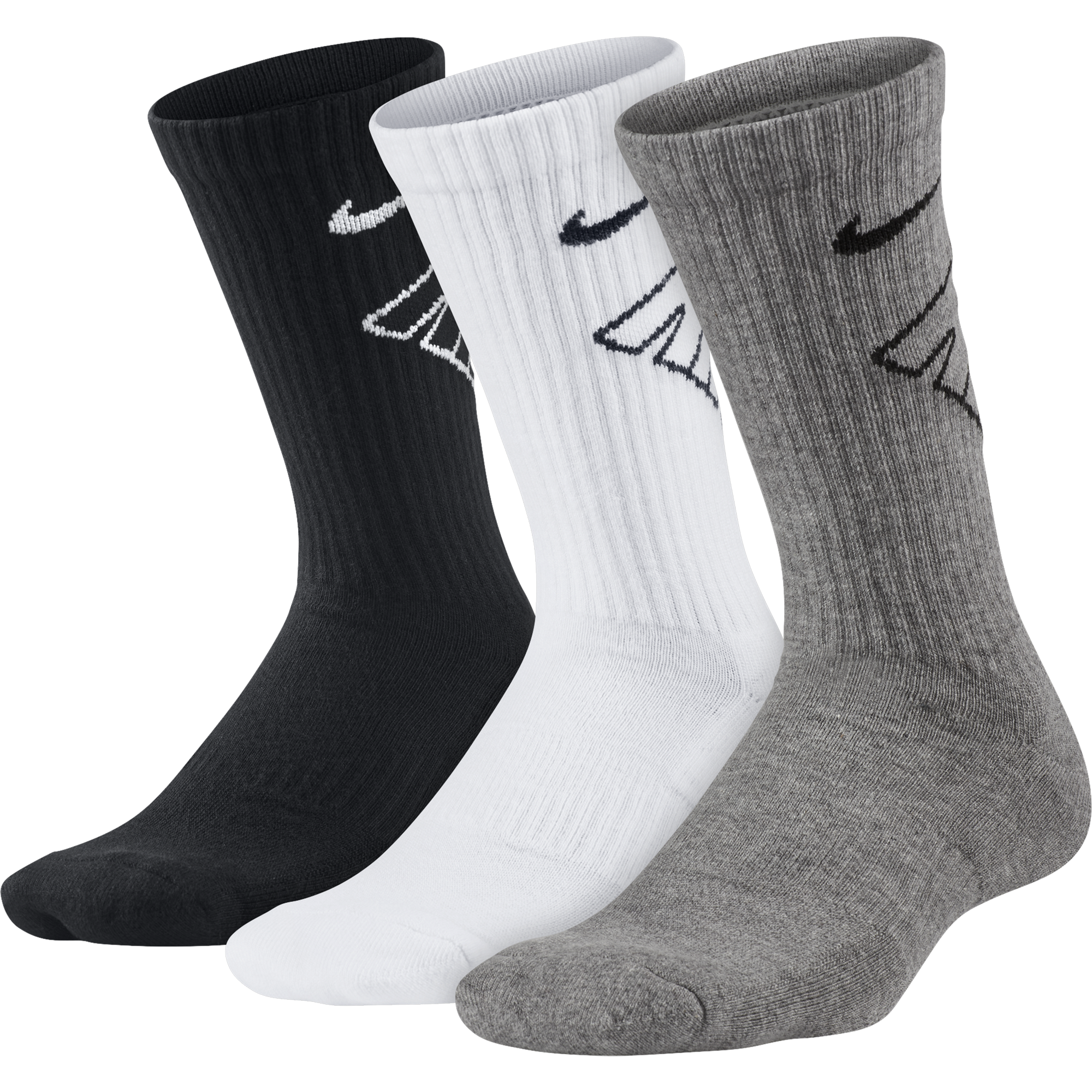 Nike Kids Cushioned Crew Training Socks Pair) PGA TOUR