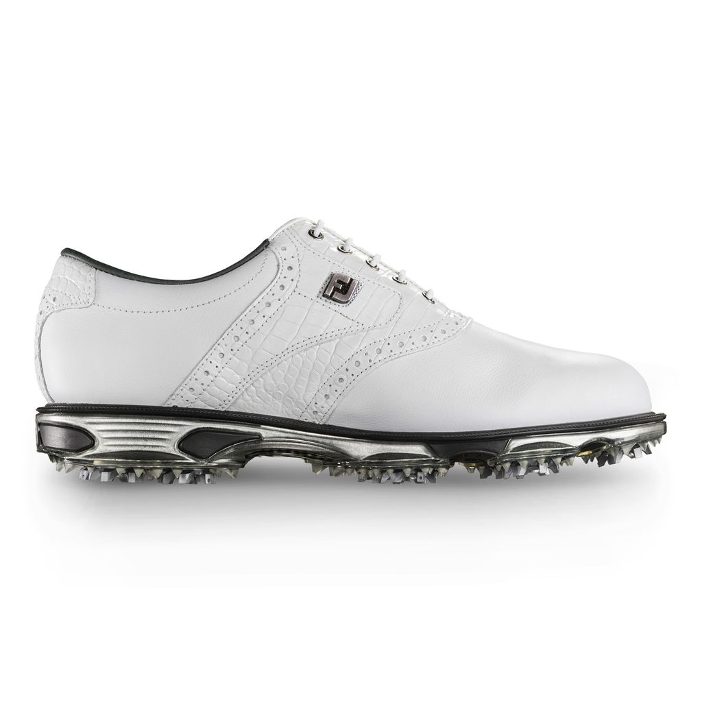 mens white footjoy golf shoes