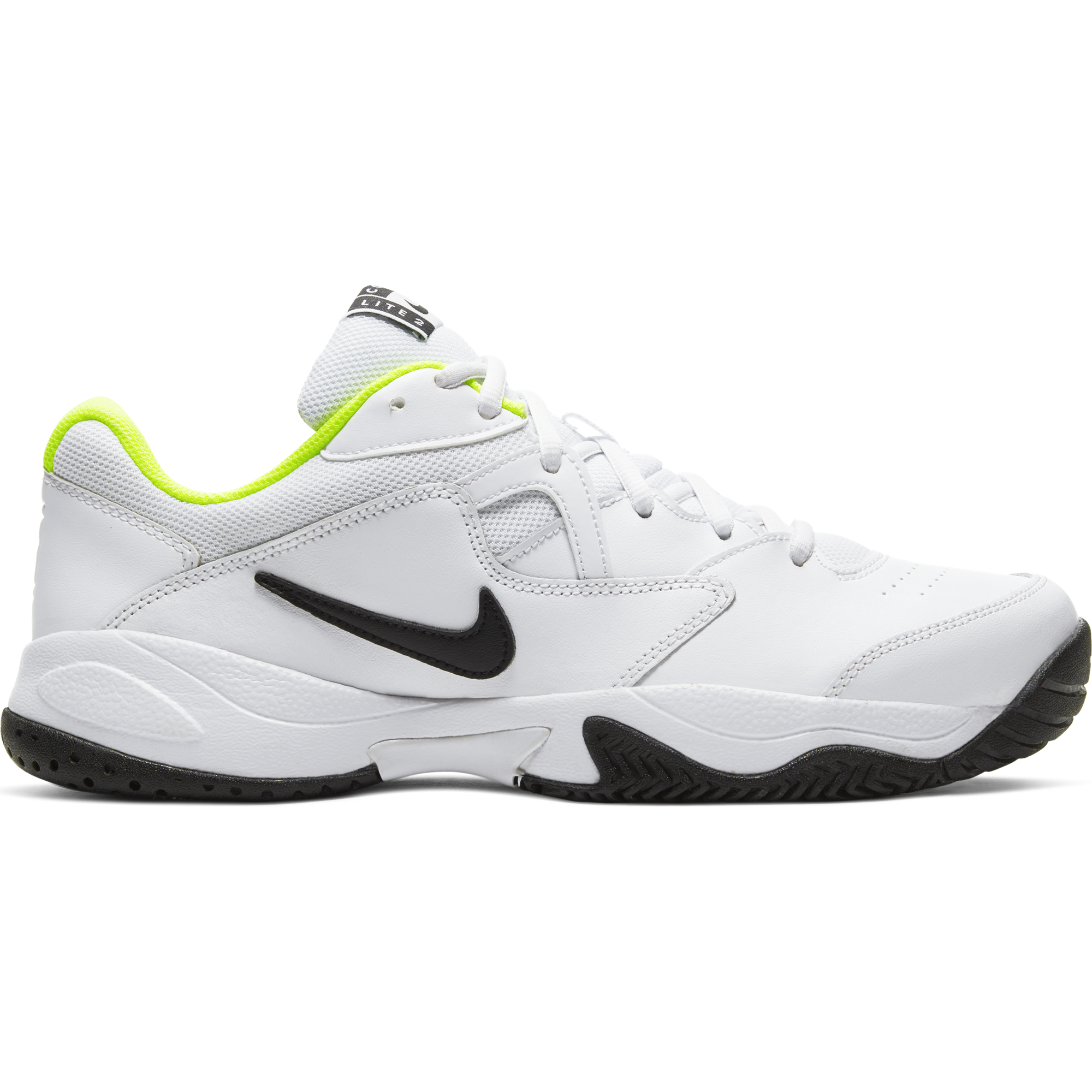 NikeCourt 2 Men's Court Tennis - White/Yellow | PGA Superstore
