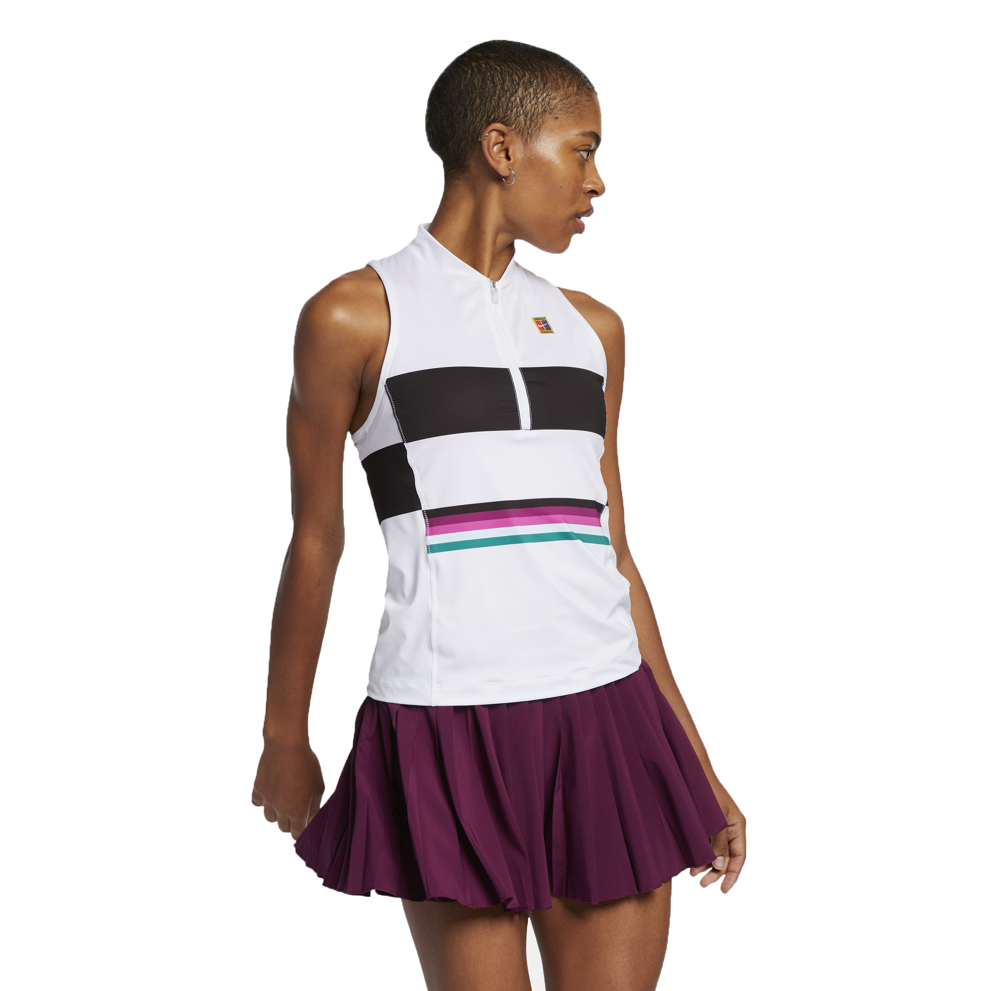 nike court printed tank