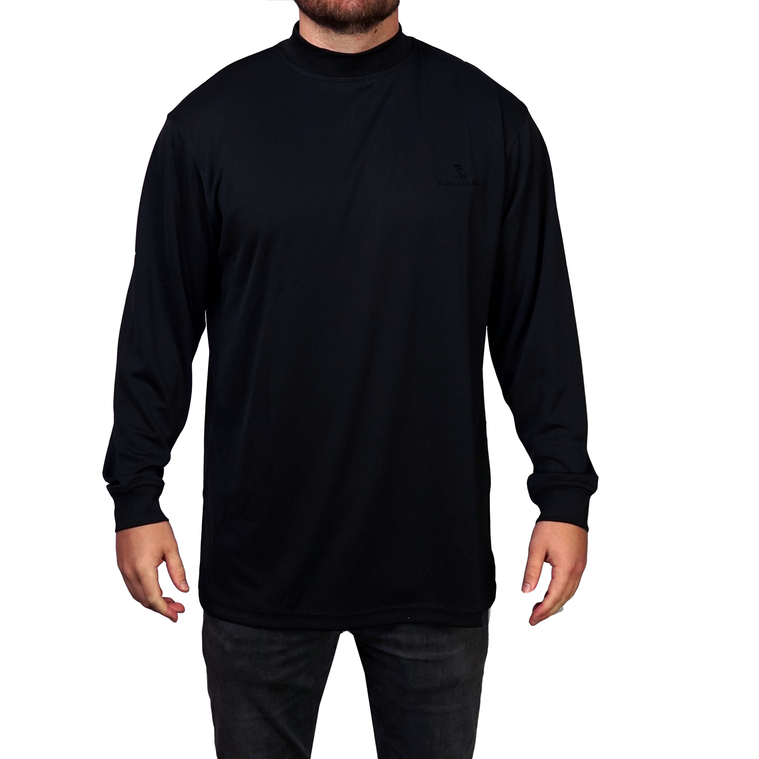 Pebble Beach Long Sleeve Mock UV Protection | PGA TOUR Superstore
