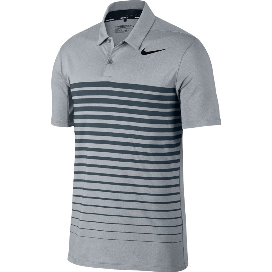 nike white golf polo