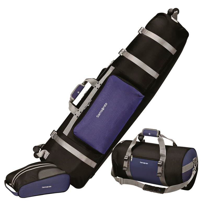 Samsonite Deluxe 3-Piece Golf Travel Bag Set