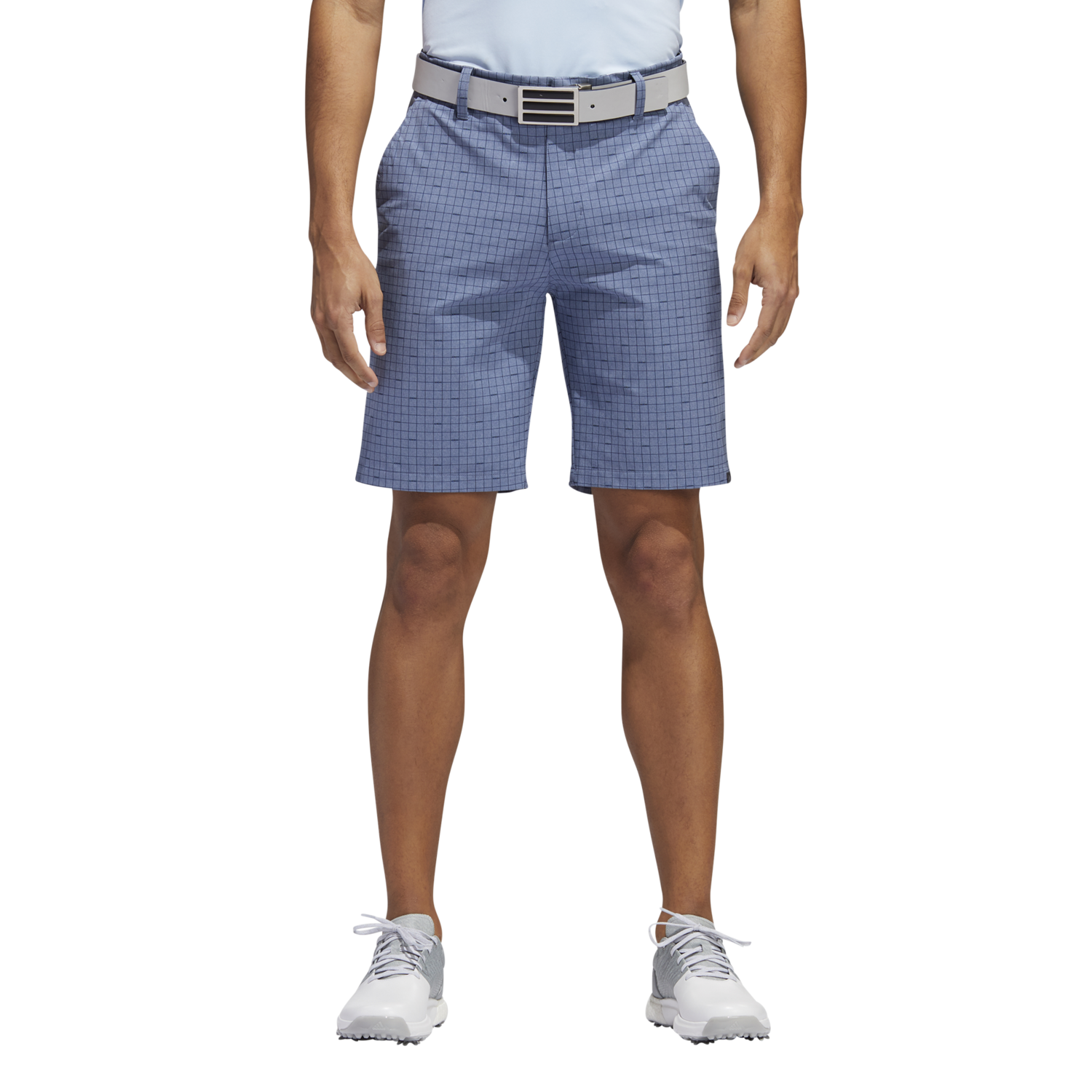 adidas plaid golf shorts