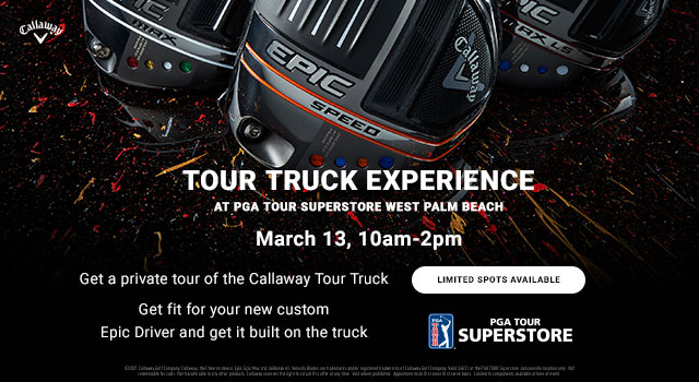 Callaway Tour Truck Banner