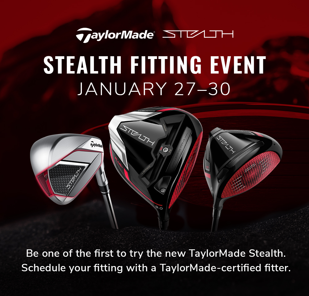 TaylorMade Stealth Fitting event
