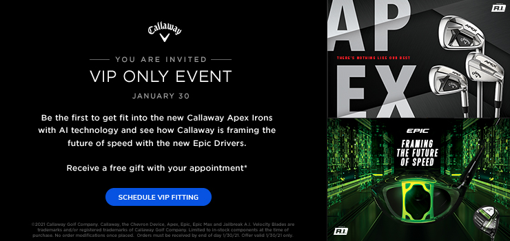 Callaway VIP Fitting Event