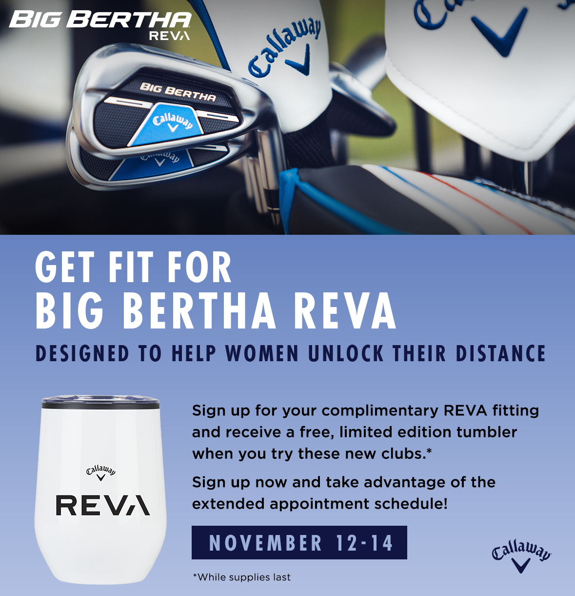 Callaway REVA Fitting Event